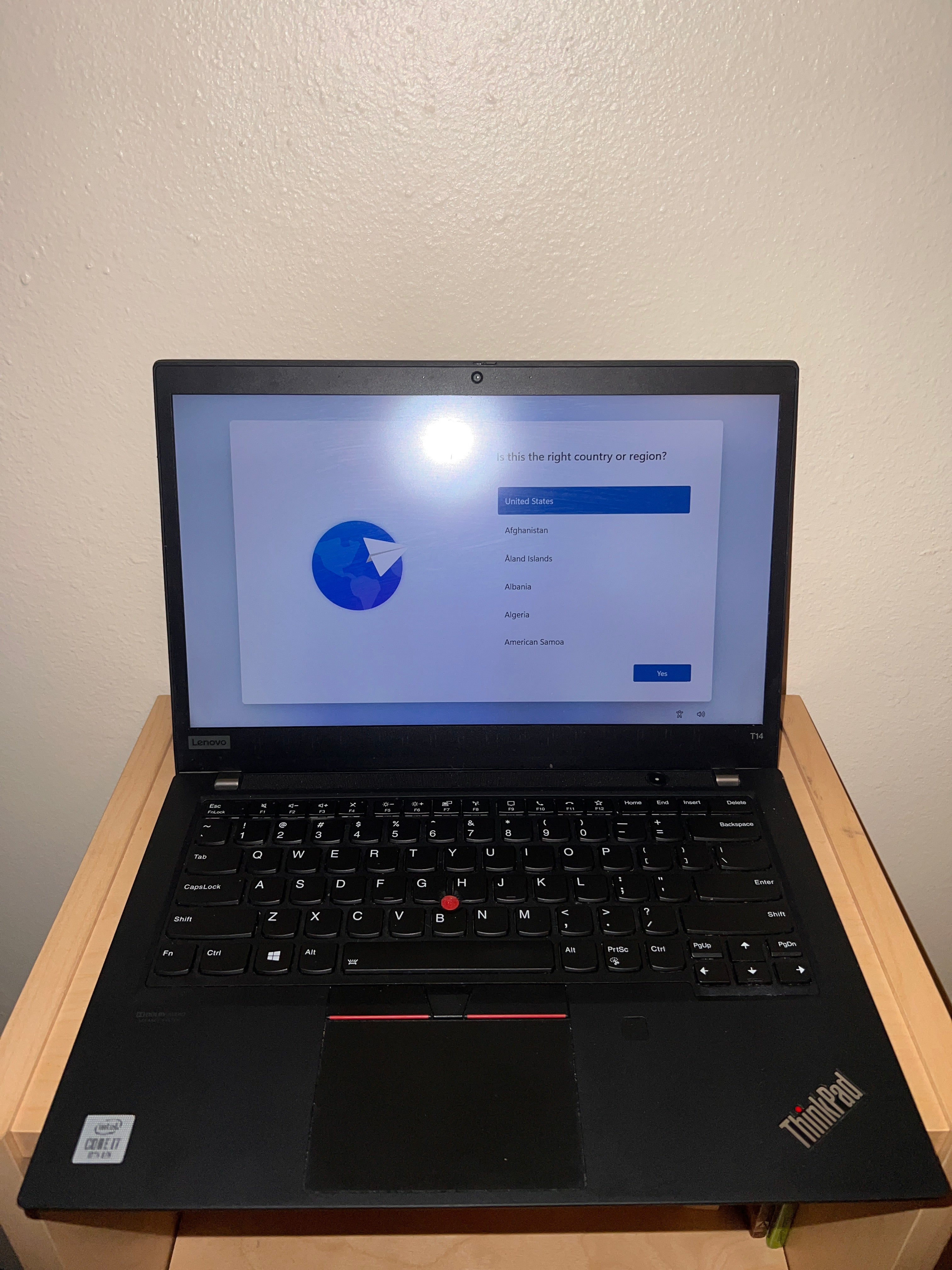 Lenovo T14 Gen 1 i7 16GB 256GB SSD Win 11 Pro