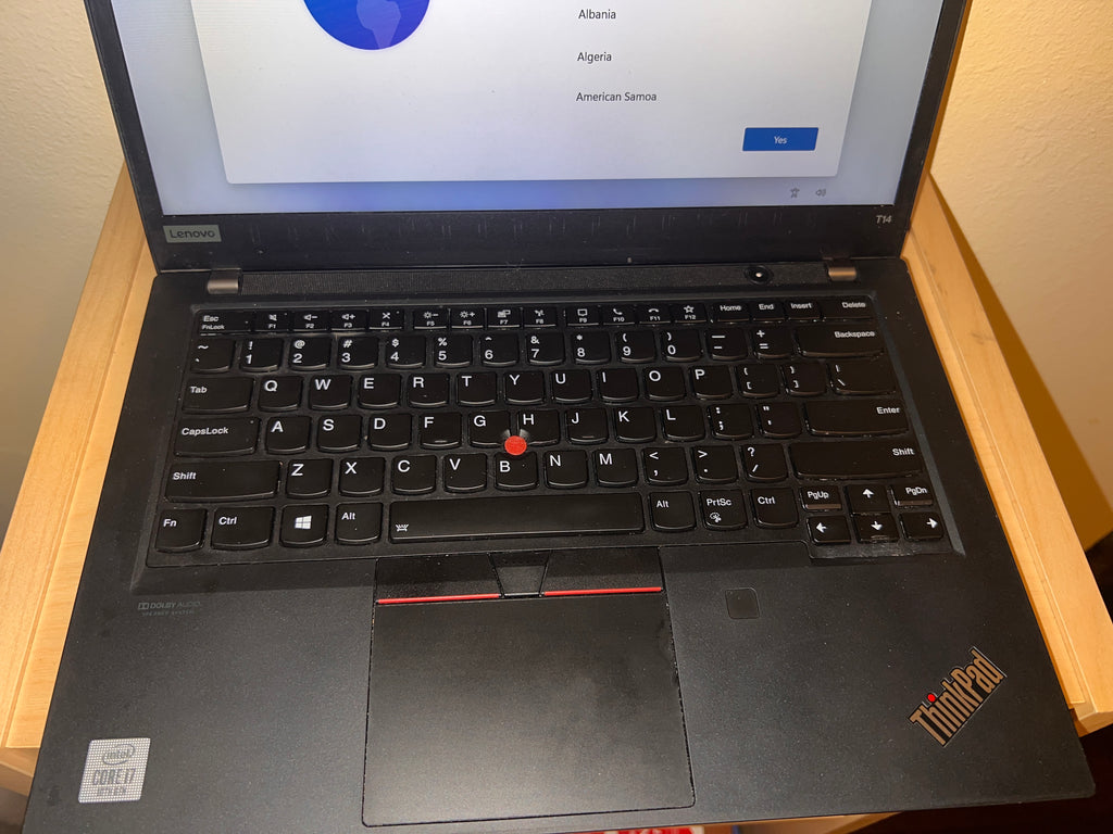 Lenovo T14 Gen 1 i7 16GB 256GB SSD Win 11 Pro