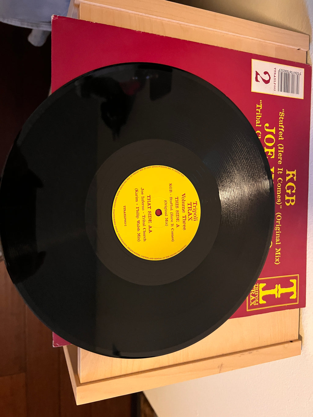 KGB / Joe Inferno – Tripoli Trax Volume Three Vinyl Rare