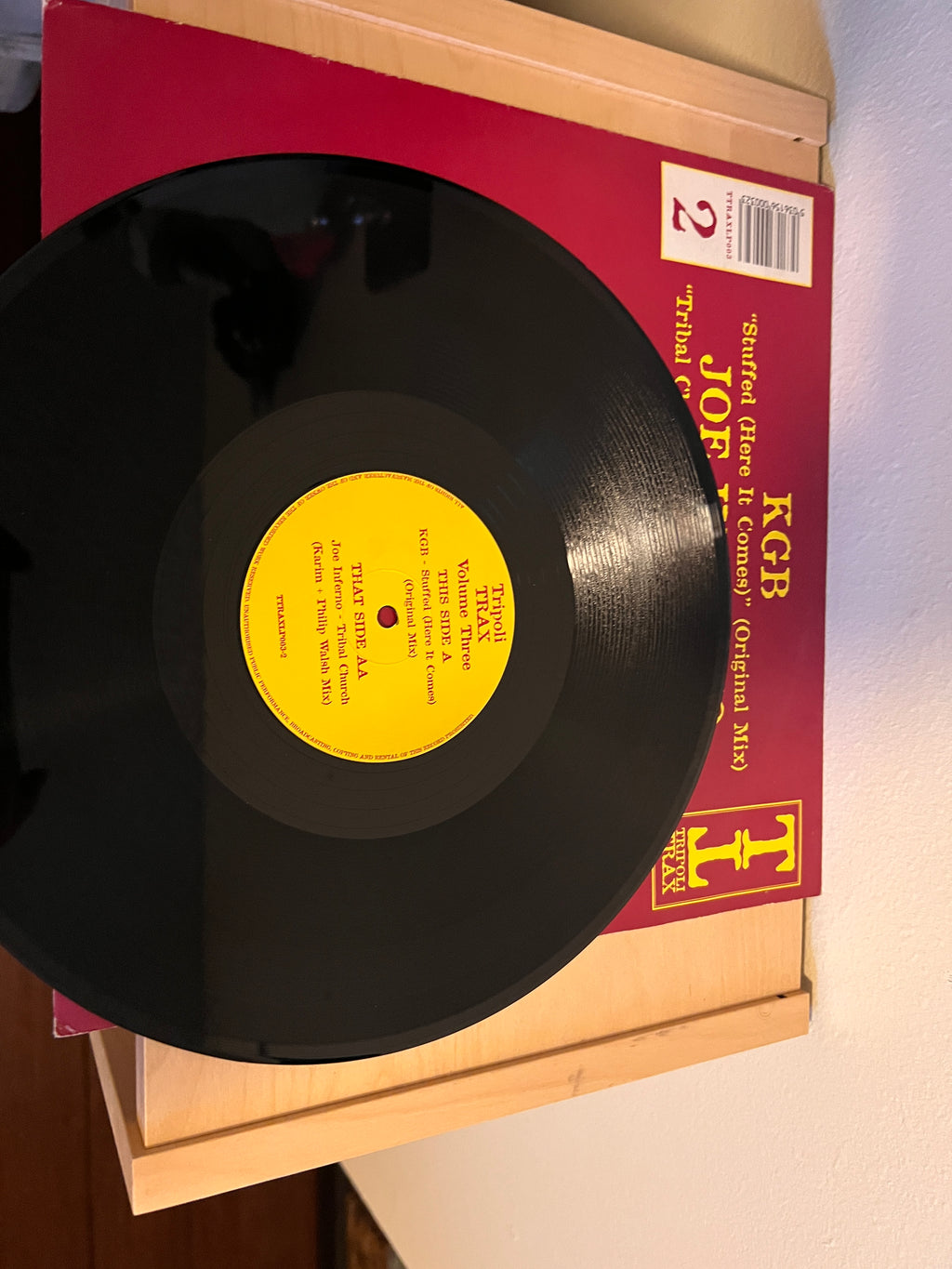 KGB / Joe Inferno – Tripoli Trax Volume Three Vinyl Rare