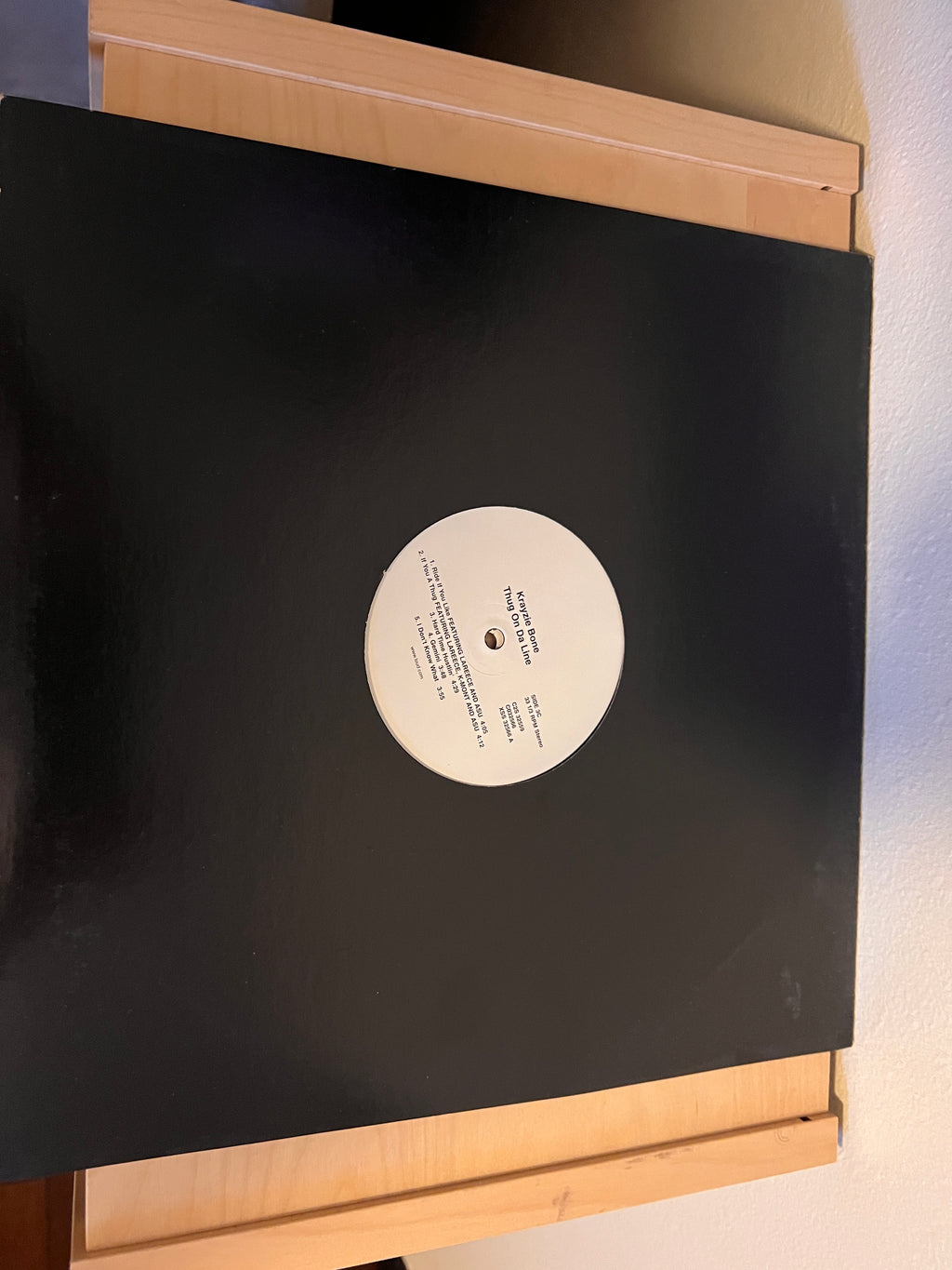 Krayzie Bone – Thug On Da Line vinyl