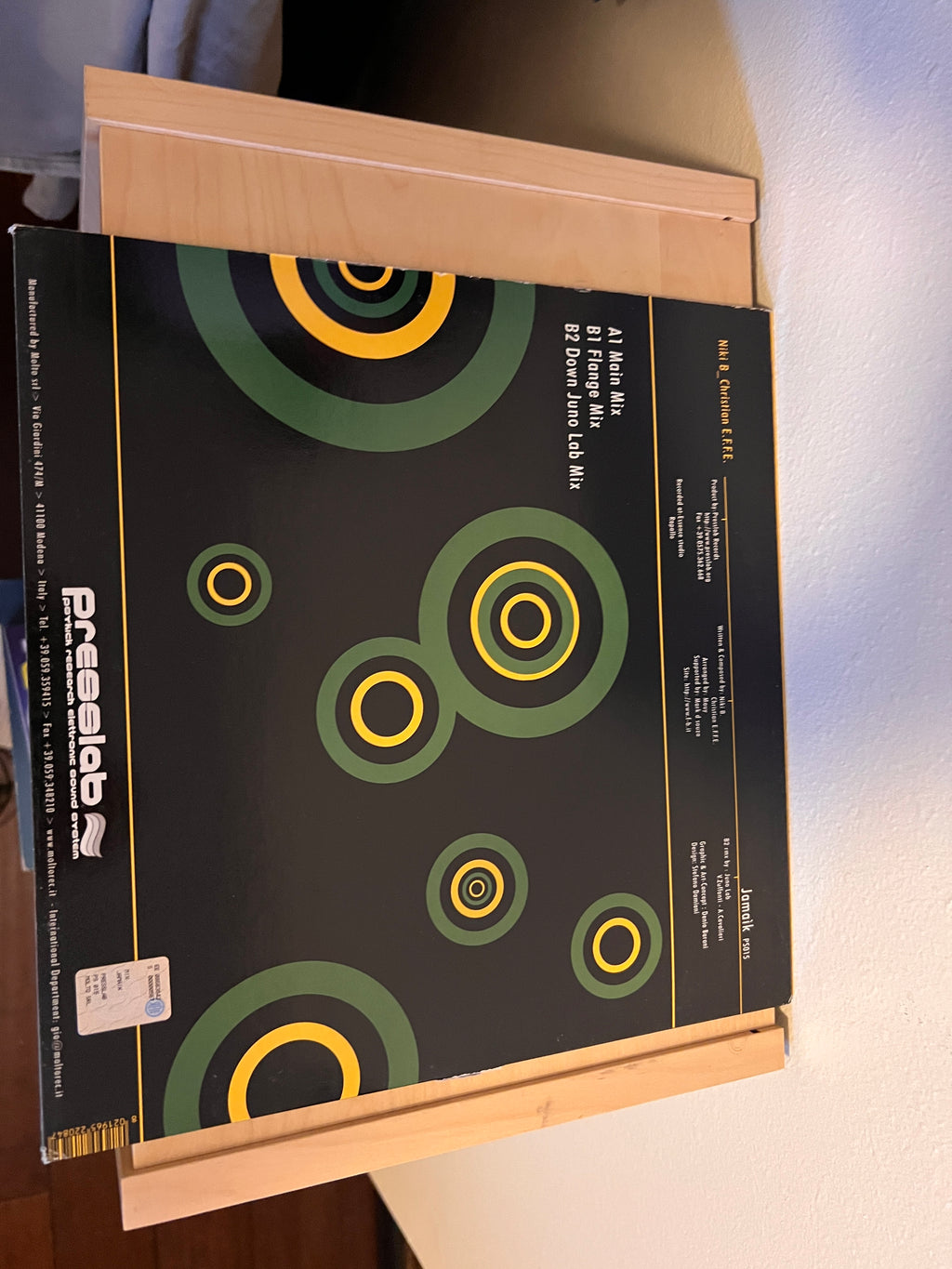 Niki B _ Christian E.F.F.E.* – Jamaik rare vinyl