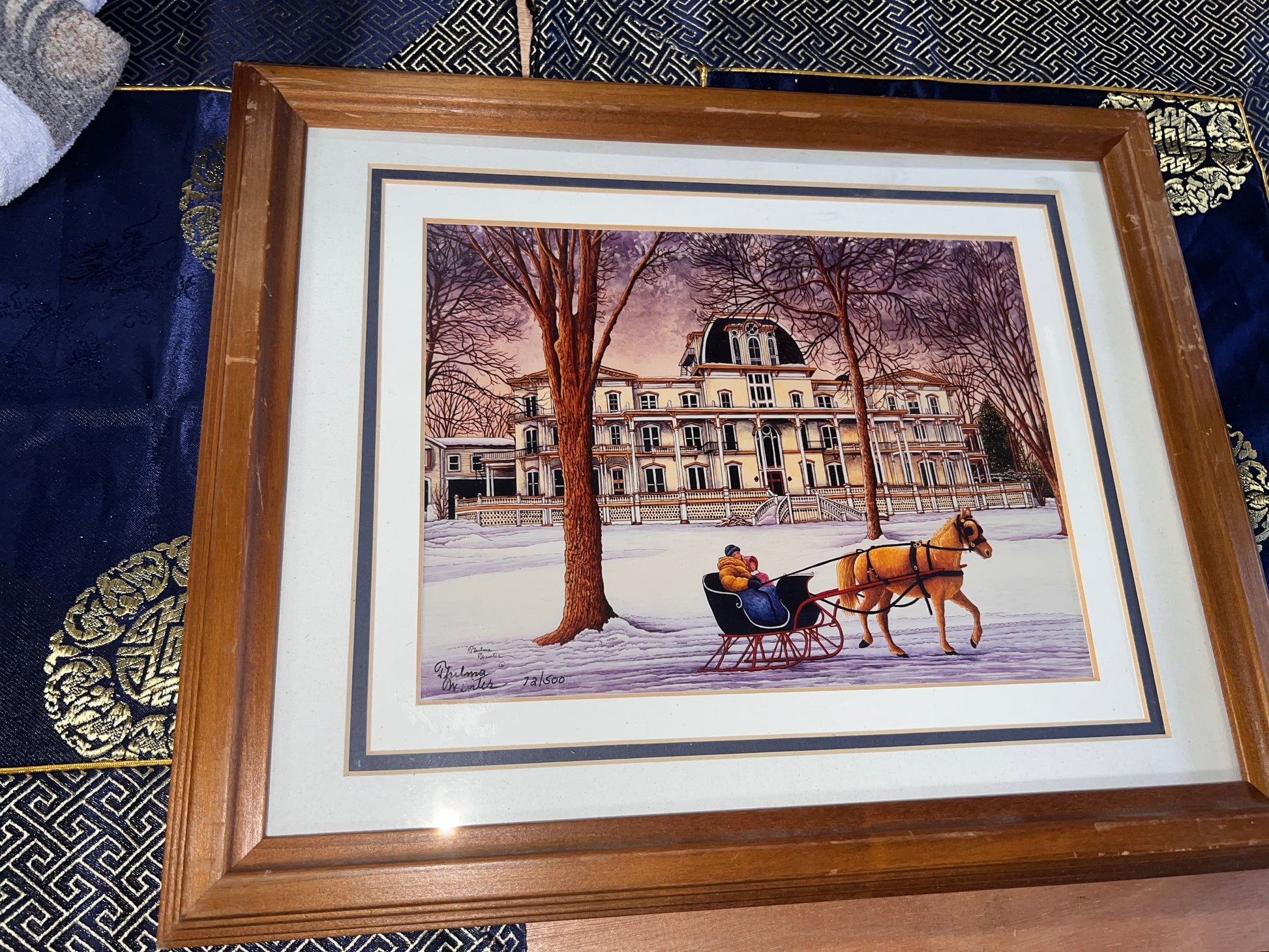 Grand Hotel Chautauqua, NY Limited Edition Print by Thelma Winter 16x13