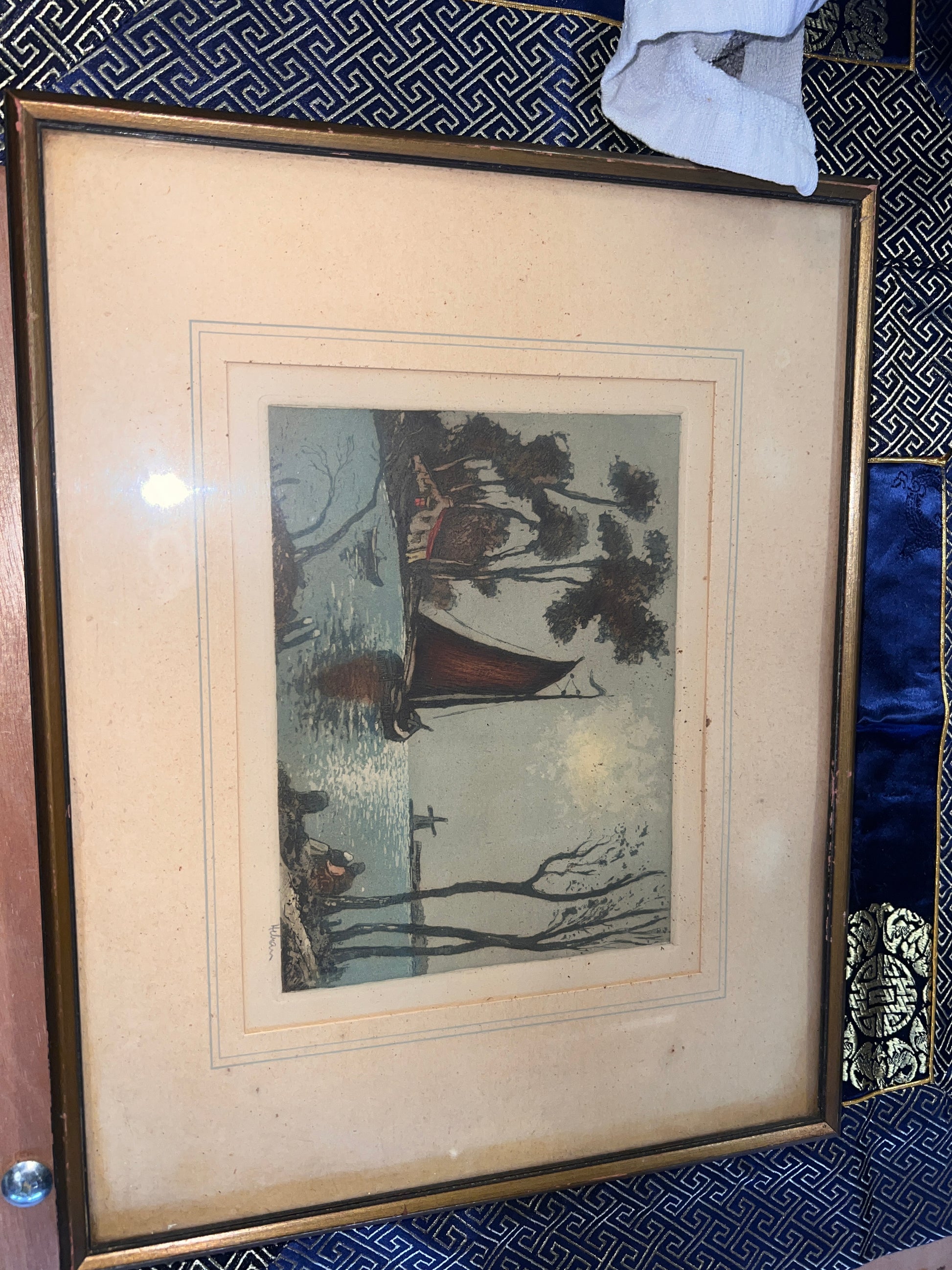 Unknown artist Helram Art print vintage