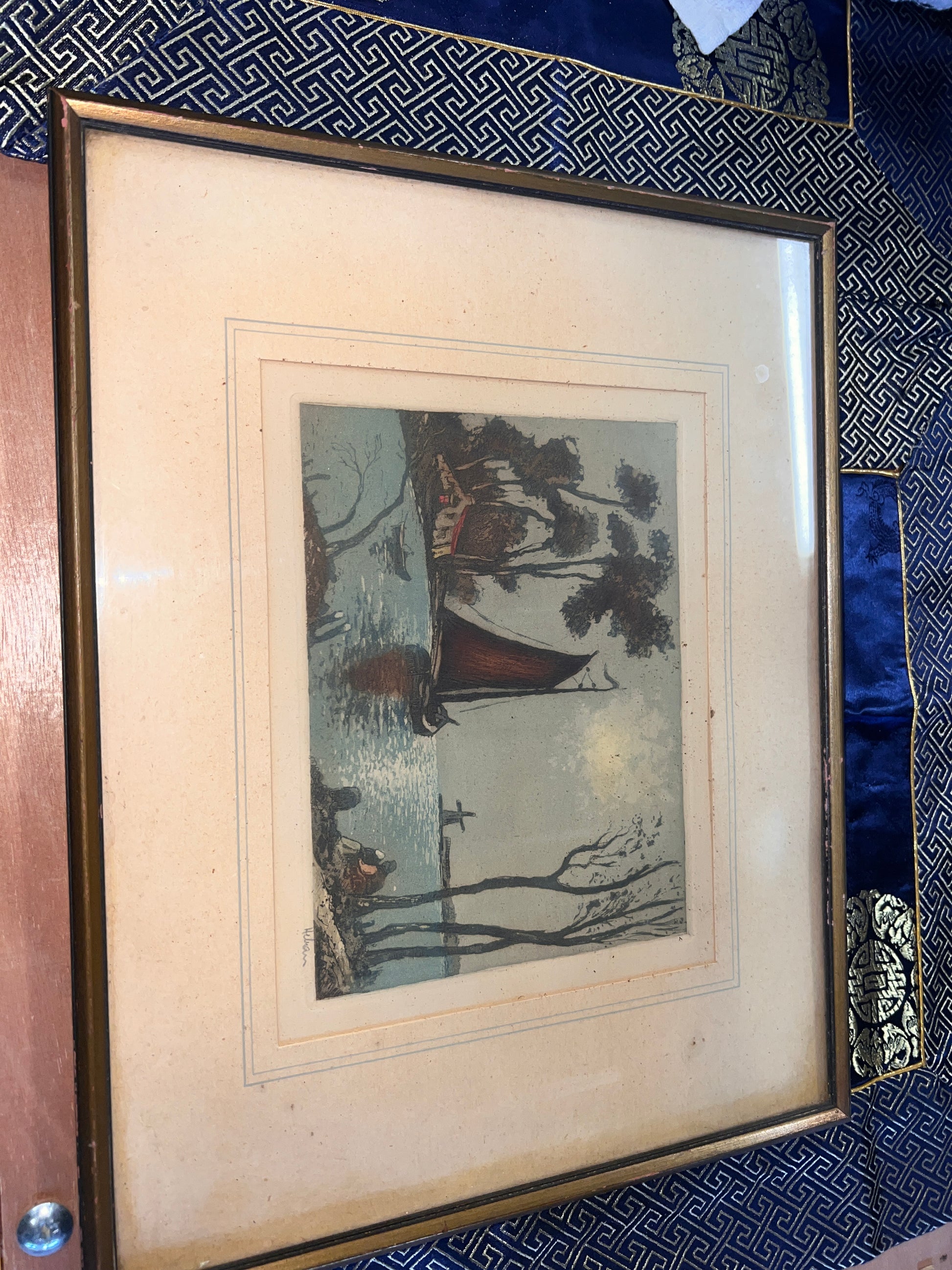 Unknown artist Helram Art print vintage