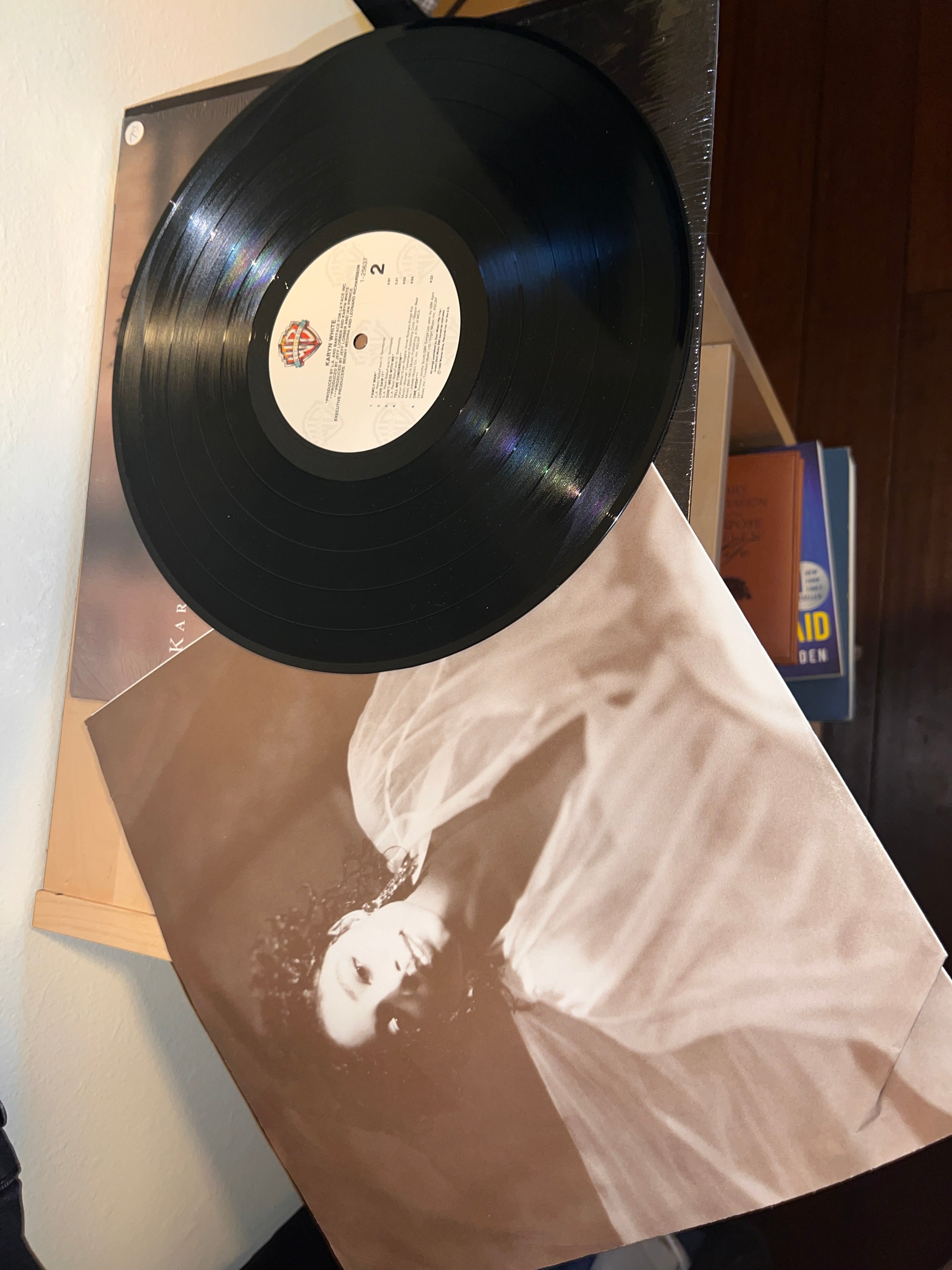 KARYN WHITE 1-25637 SELF-TITLED LP WARNER BROS VINYL
