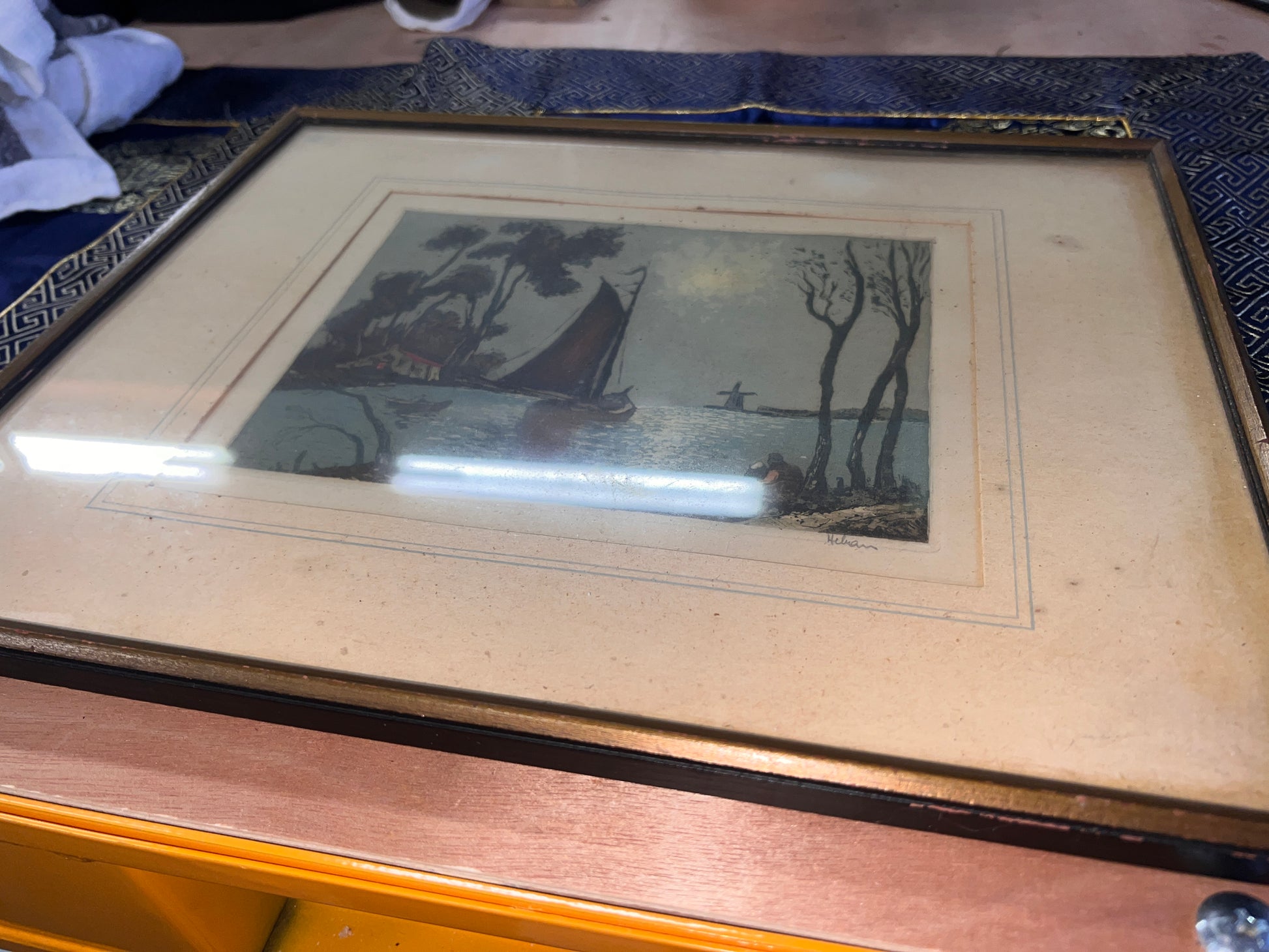 Unknown artist Helram Art print vintage