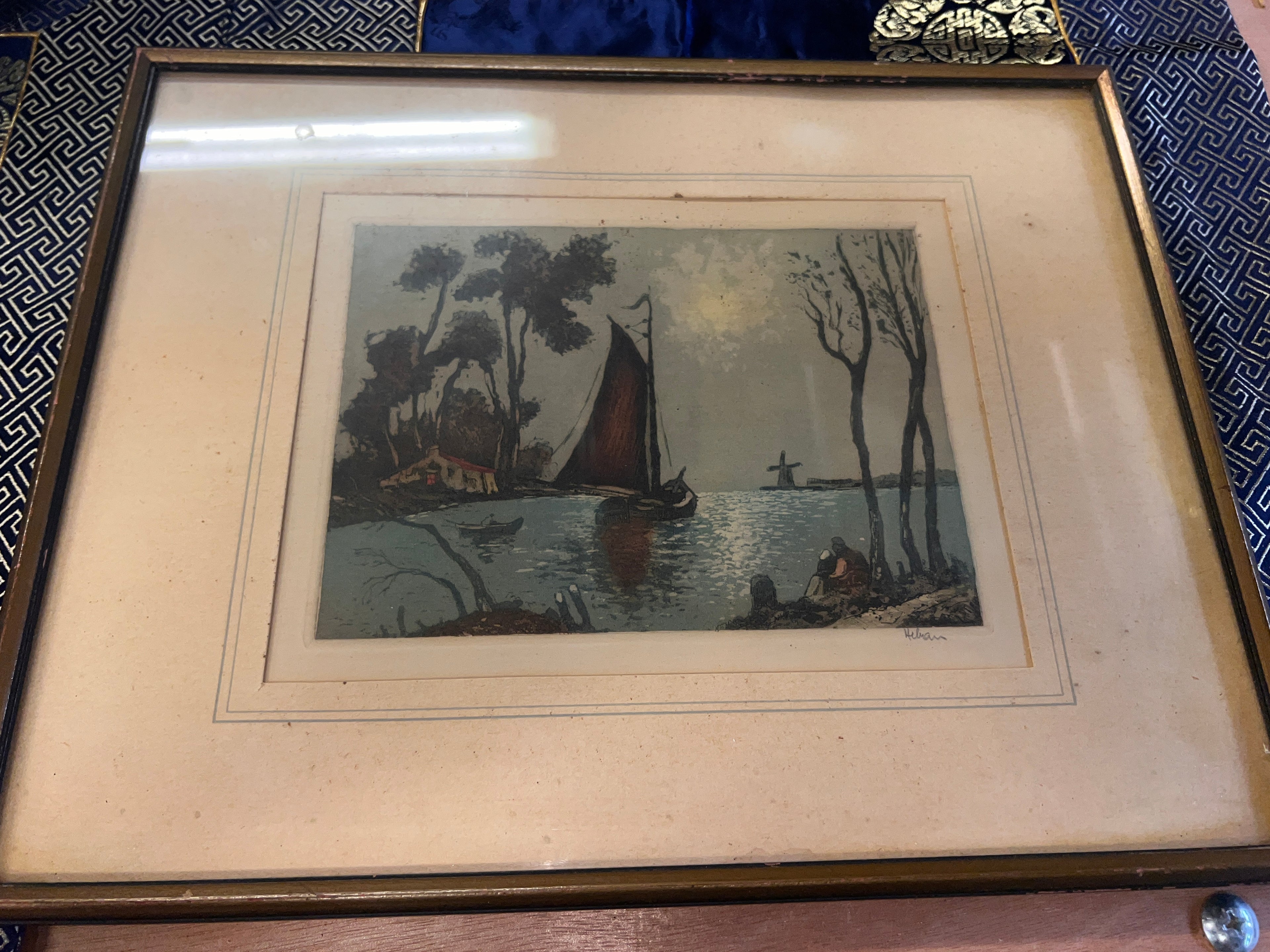 Unknown artist Helram Art print vintage