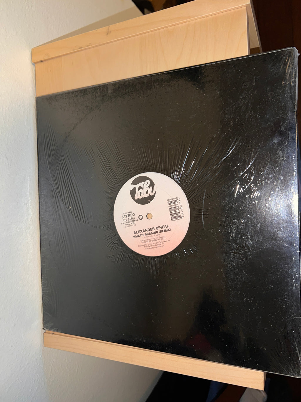 Alexander O'Neal - What's Missing (Remix) - 12" Vinyl (1985) 429 05361