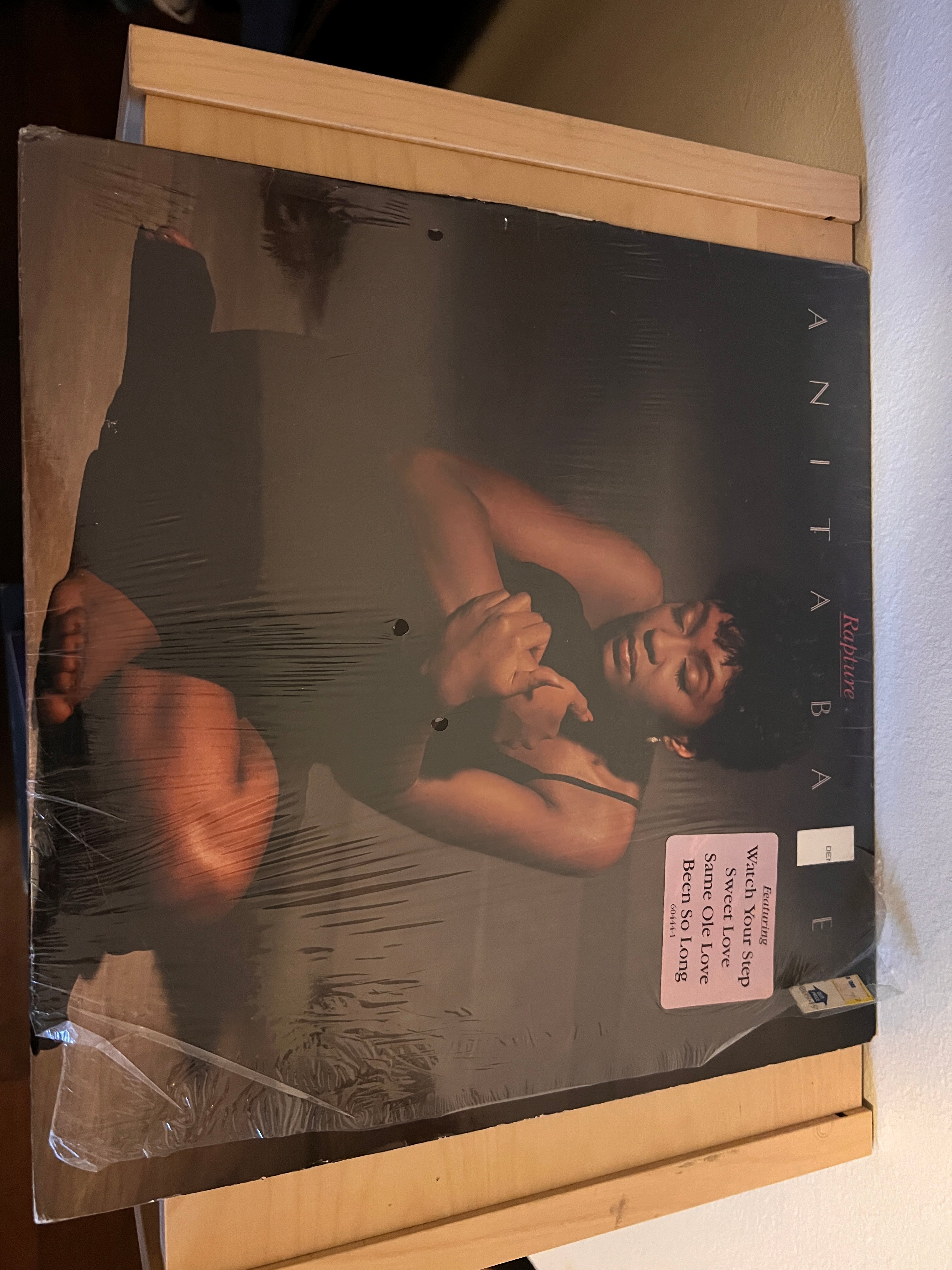 Anita Baker - Rapture Elektra 9 E1-60444 1986 Pressing w/ Inner Shrinkwrap