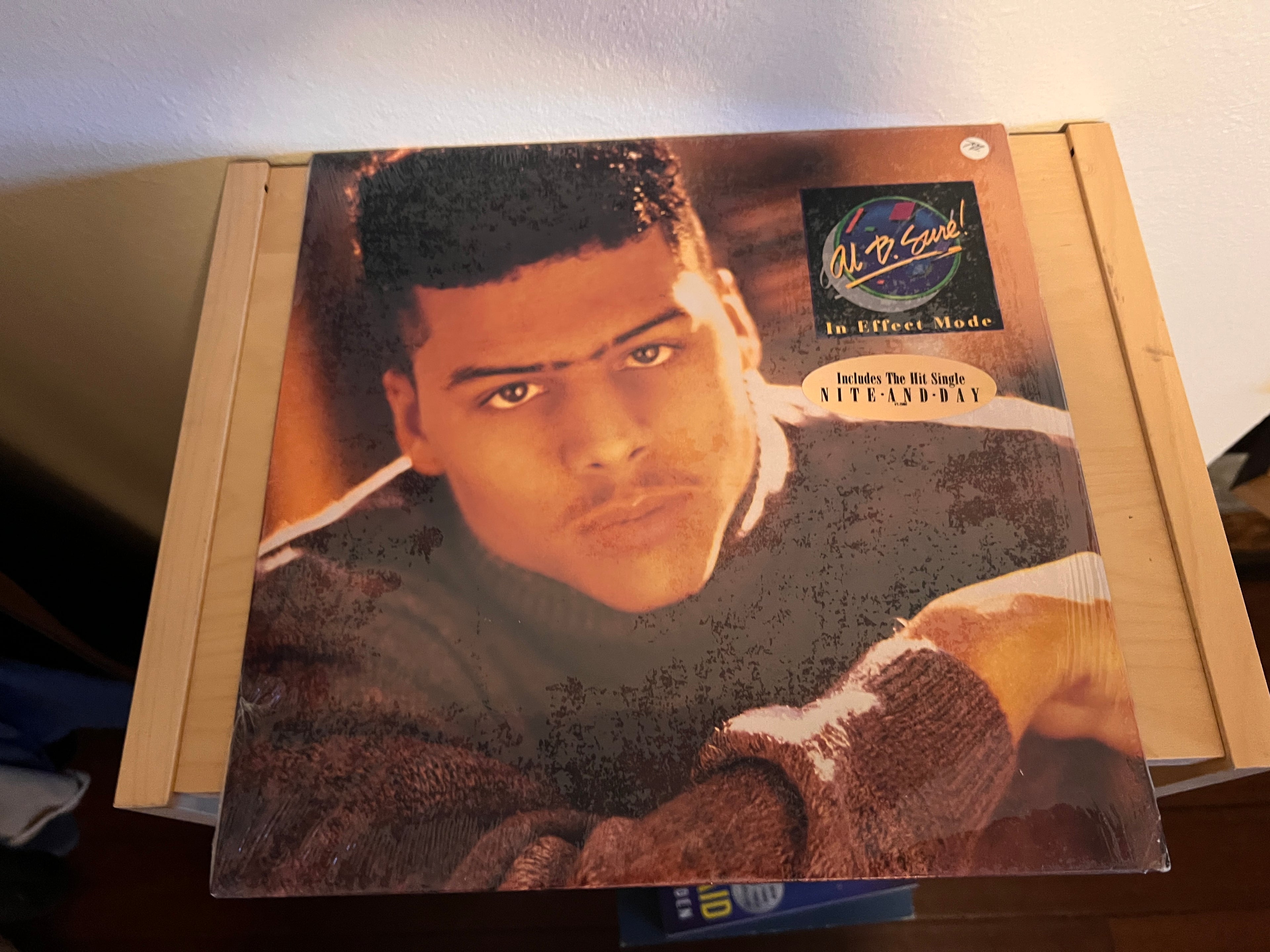 AL B. SURE! In Effect Mode Vinyl LP 1988 WARNER BROS R&B SHRINK RARE