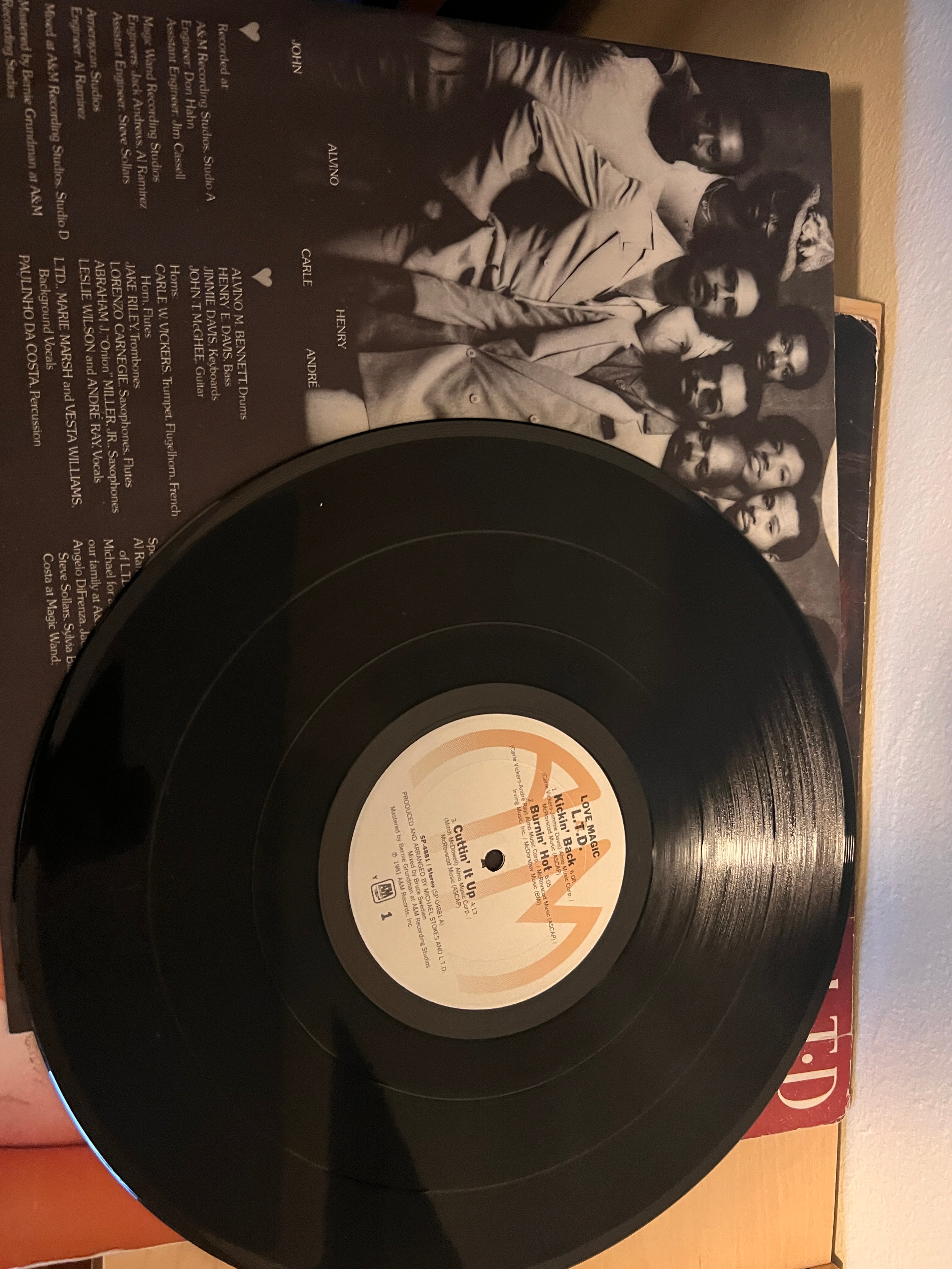 Ltd Lp Love Magic Vinyl record vintage
