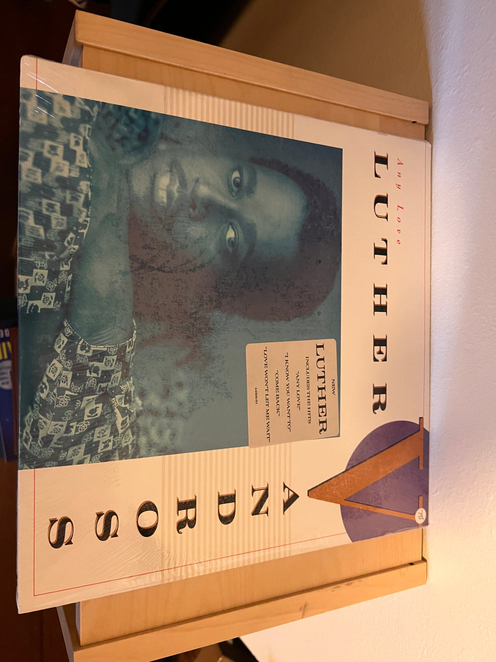 Luther Vandross Any Love Vinyl LP 1988 Epic OE 44308 Orig US Press Shrink