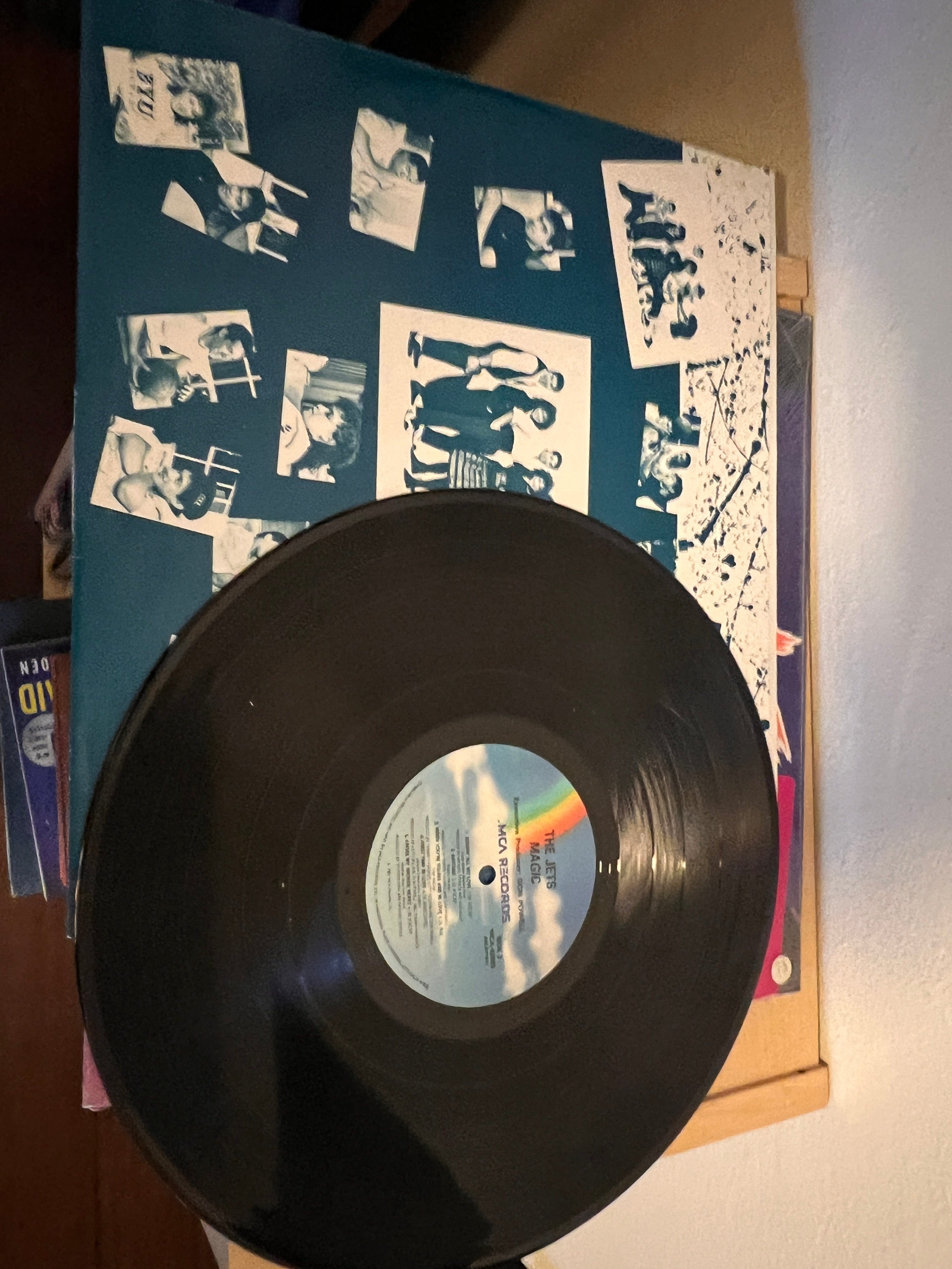 Magic Record Vinyl The Jets MCA 42085 Vintage Press 1987 in Shrink