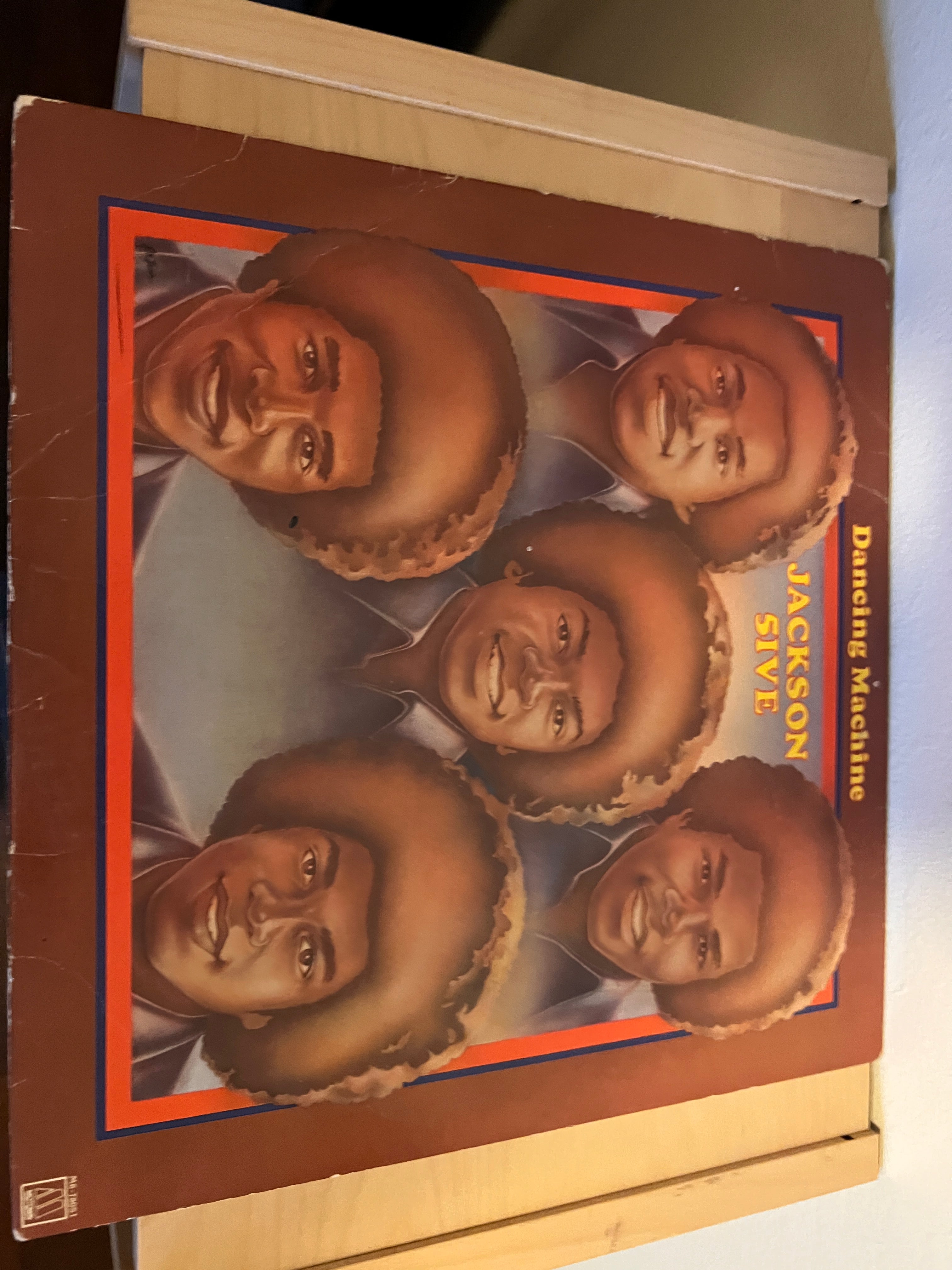 Jackson 5 – Dancing Machine LP Record 1974 Motown Soul Funk 33 RPM