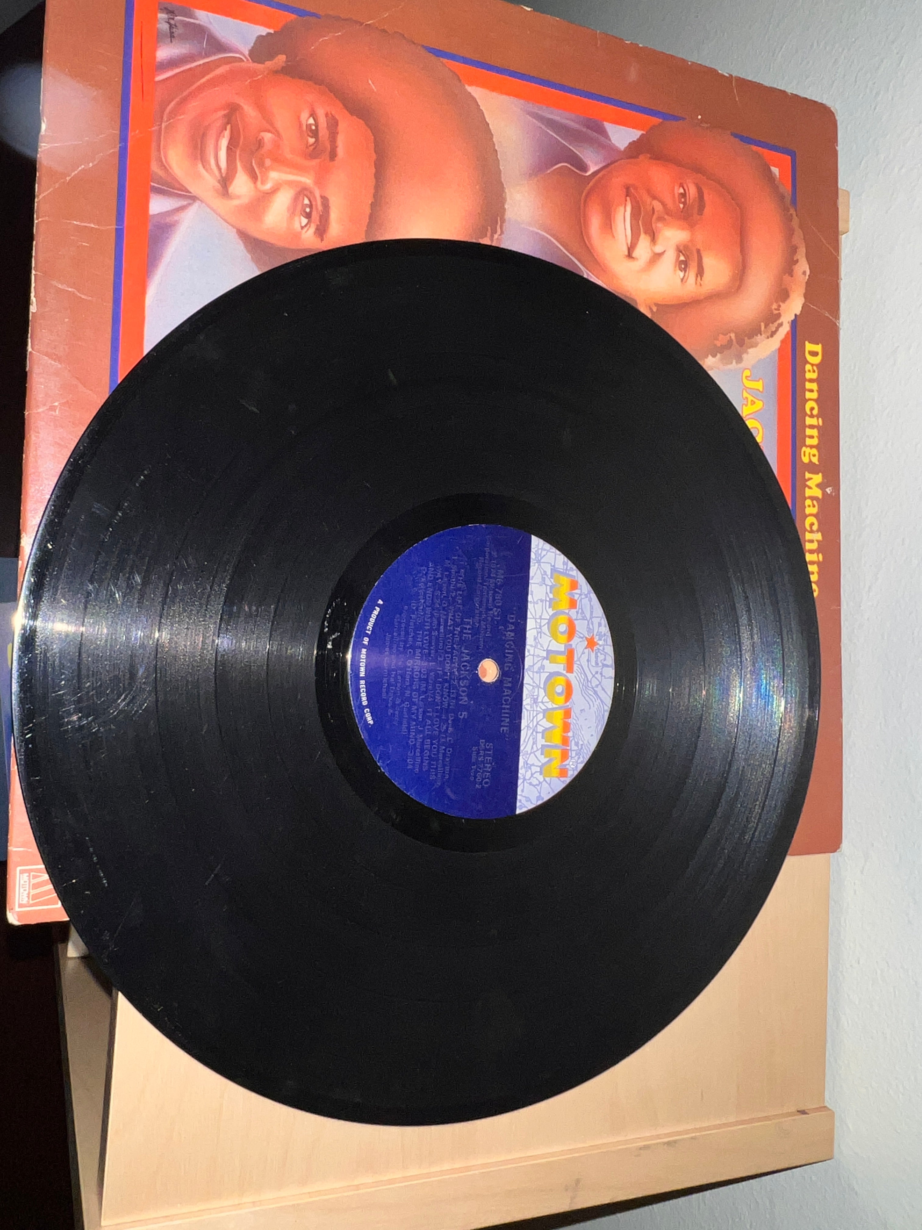 Jackson 5 – Dancing Machine LP Record 1974 Motown Soul Funk 33 RPM