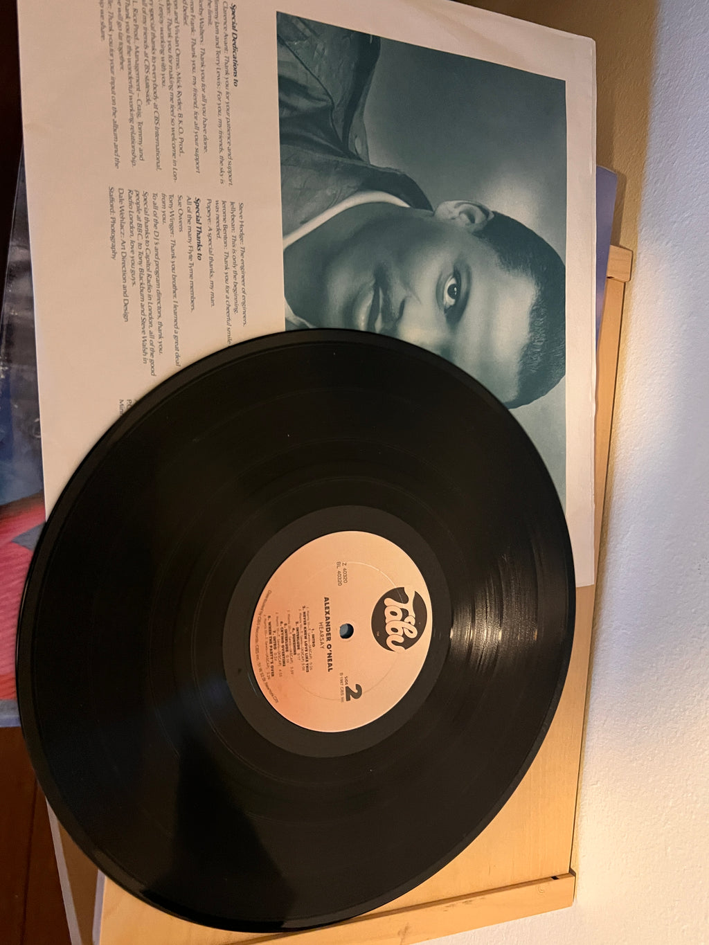 Alexander O'Neal - Hearsay - 12" Vinyl  LP 1987 - w sticker and shrink wrap
