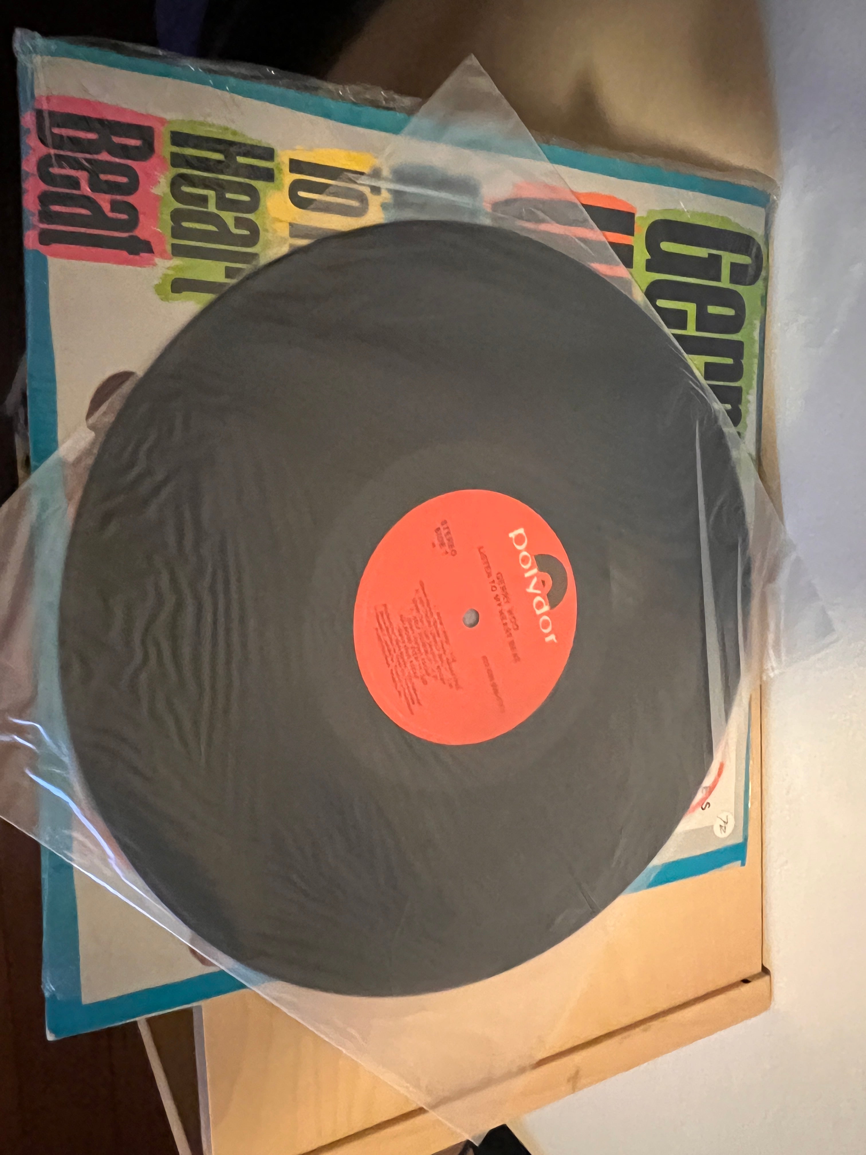 Gerry Woo Listen To My Heart Beat Promo Original LP
