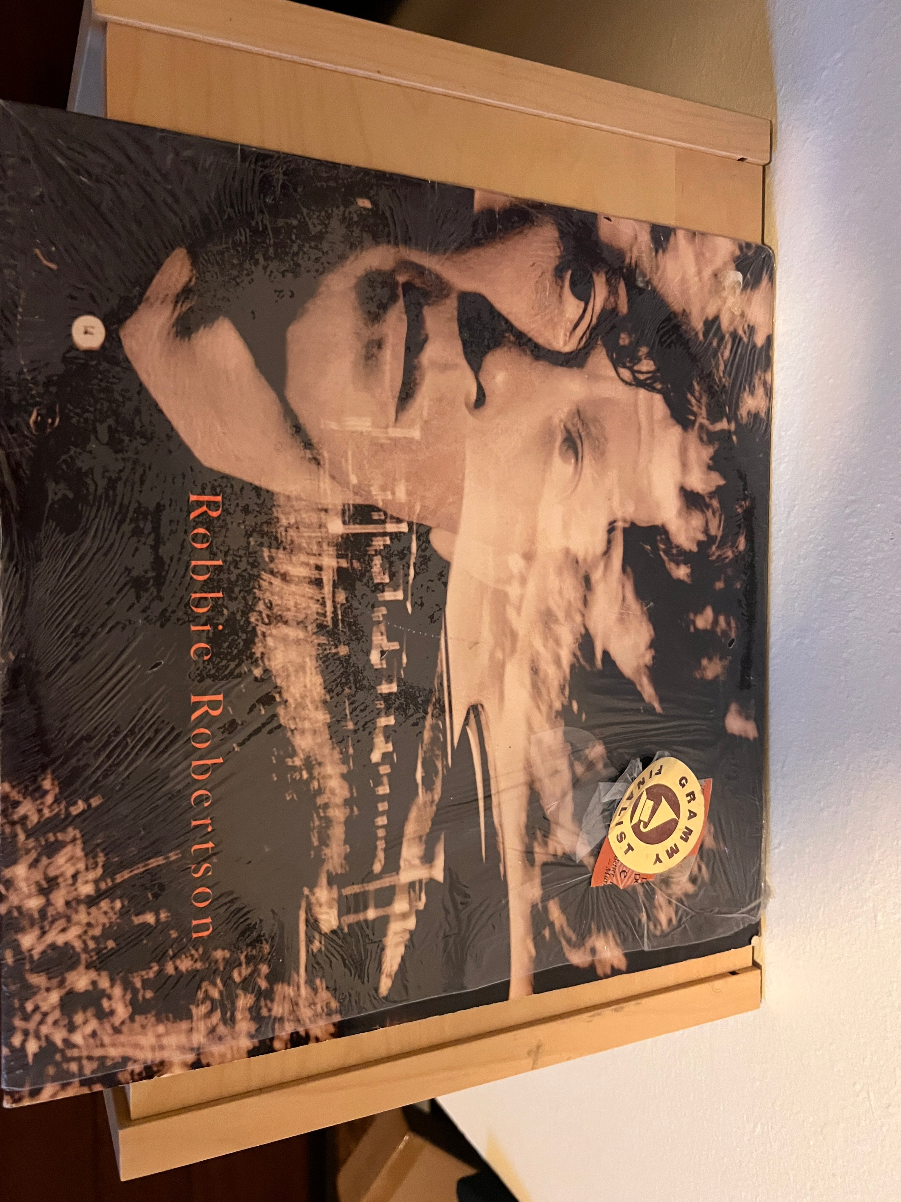 Robbie Robertson Self Titled Solo 1987 vinyl record LP