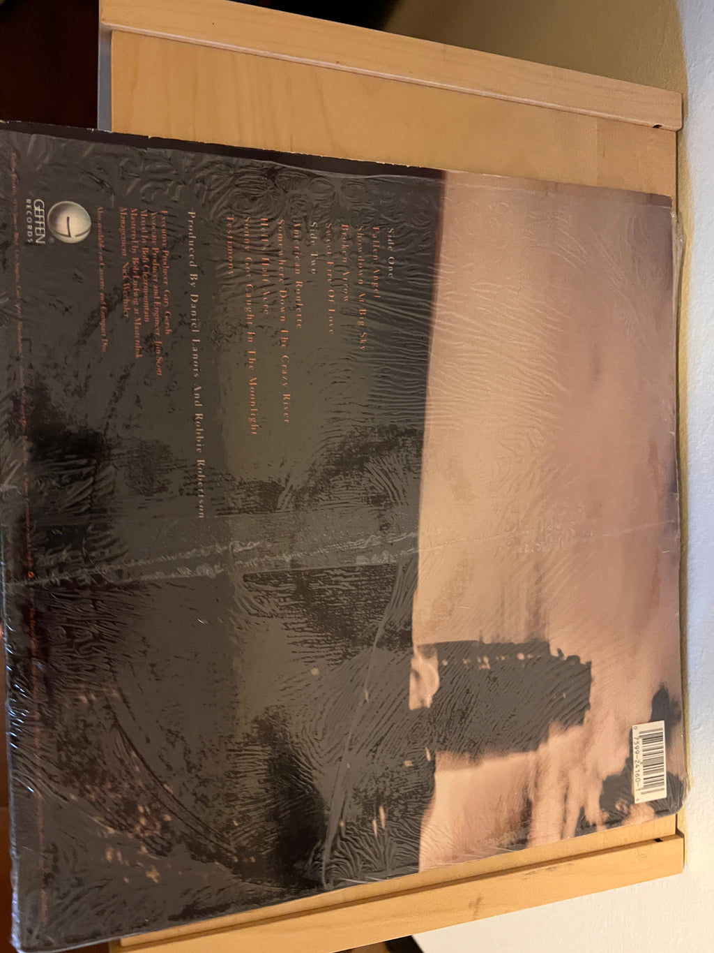 Robbie Robertson Self Titled Solo 1987 vinyl record LP