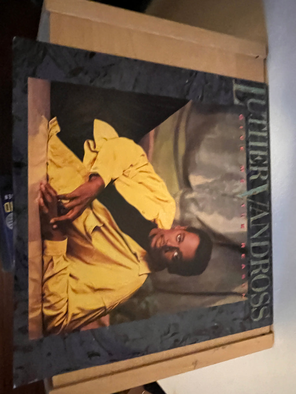 Luther Vandross – Give Me The Reason - 1986 - Epic FE 40415 Vinyl LP