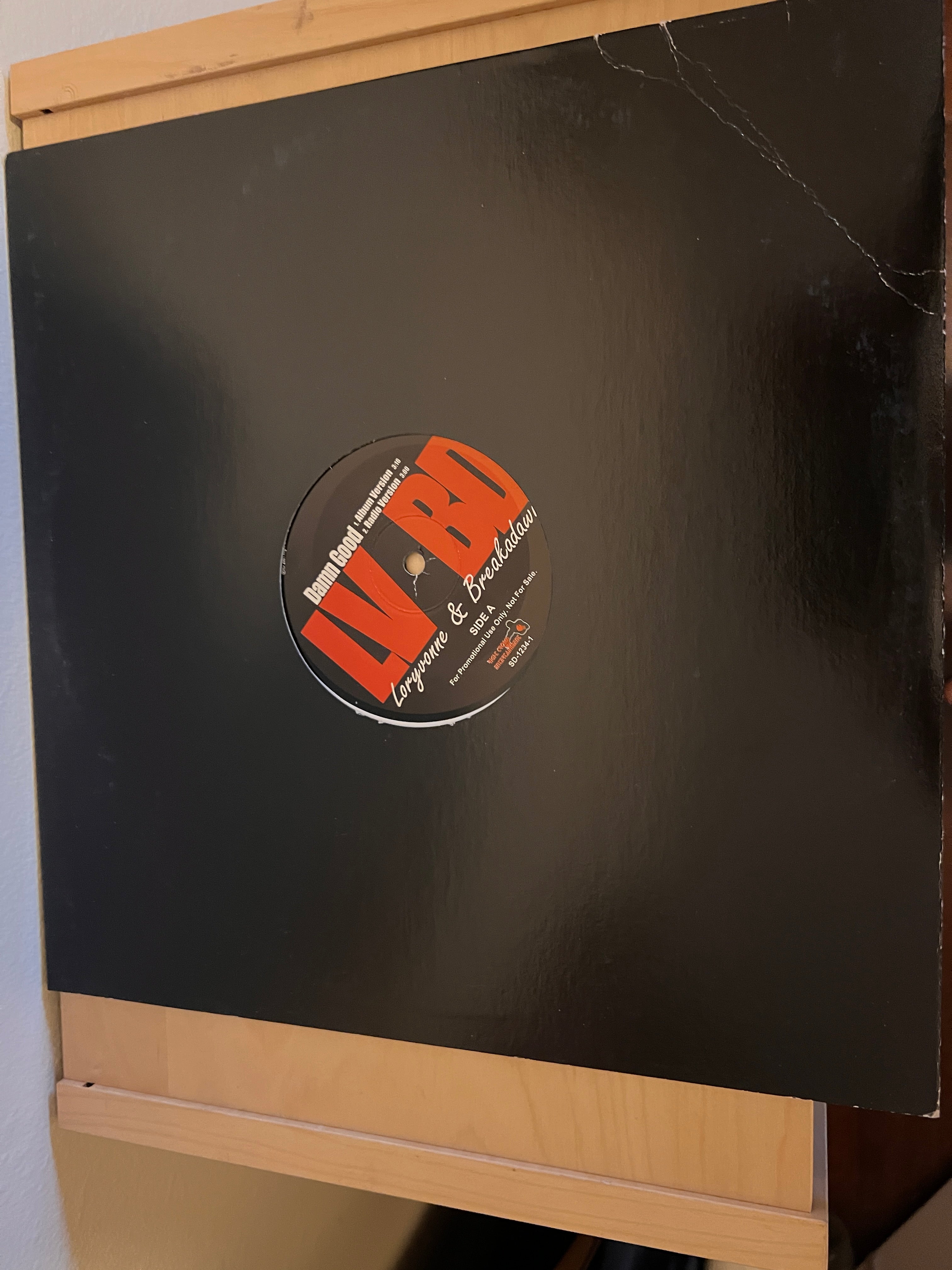 Loryvonne & Breakadawn - Damn Good, 12" Vinyl Single, Right Cross Records VG+