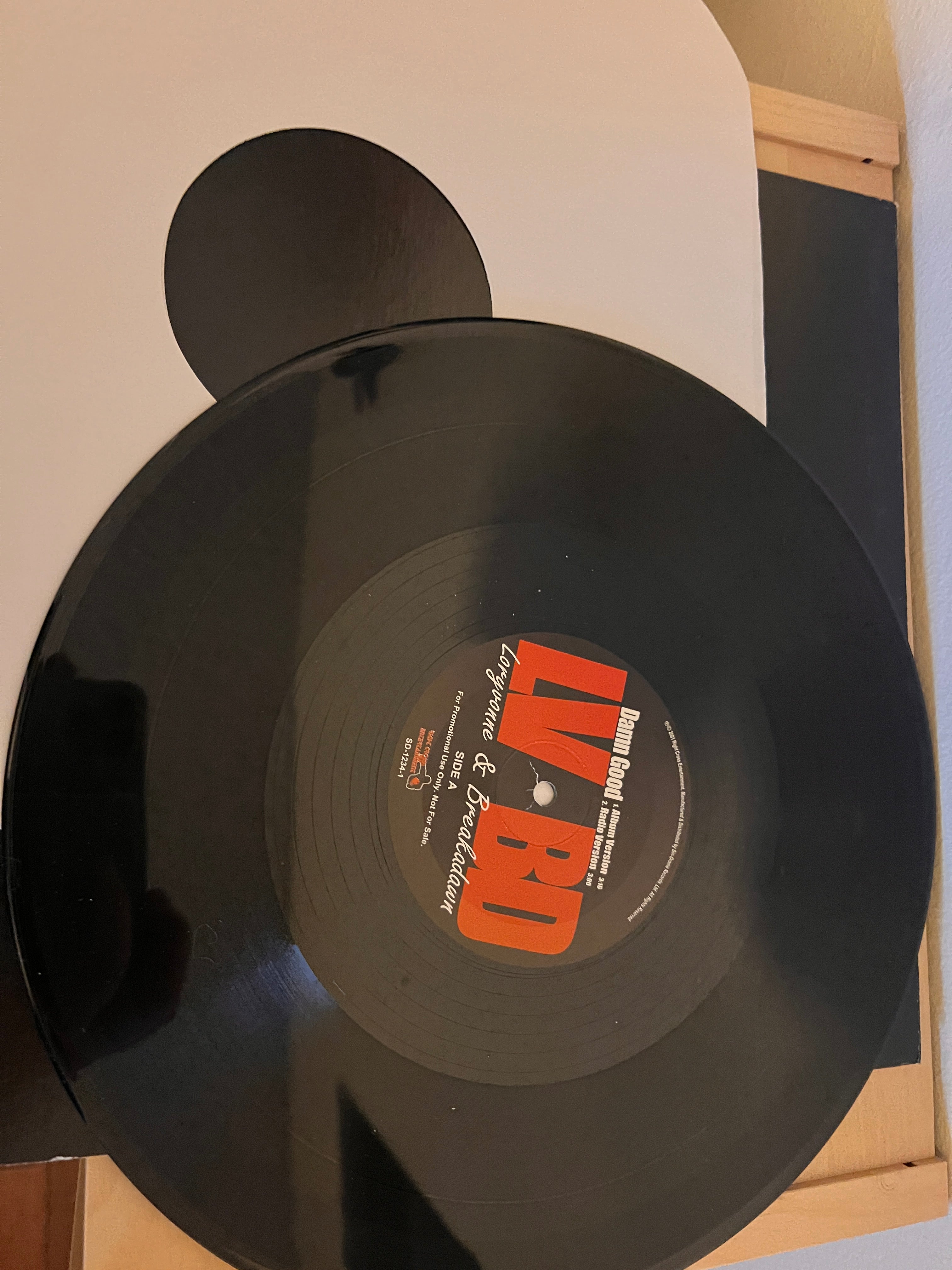 Loryvonne & Breakadawn - Damn Good, 12" Vinyl Single, Right Cross Records VG+