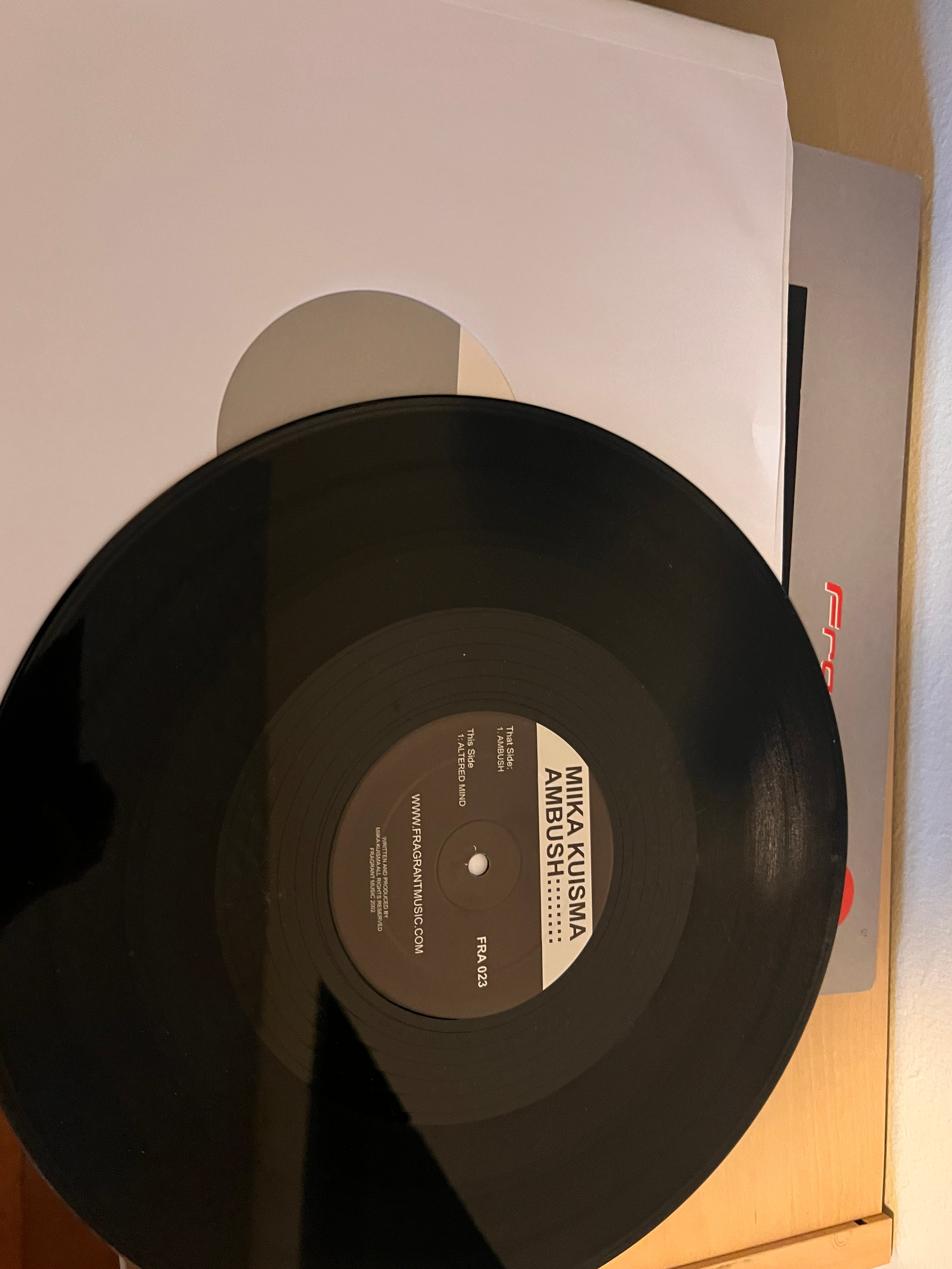 Miika Kuisma - Ambush (12") Fragrant Music - FRA023