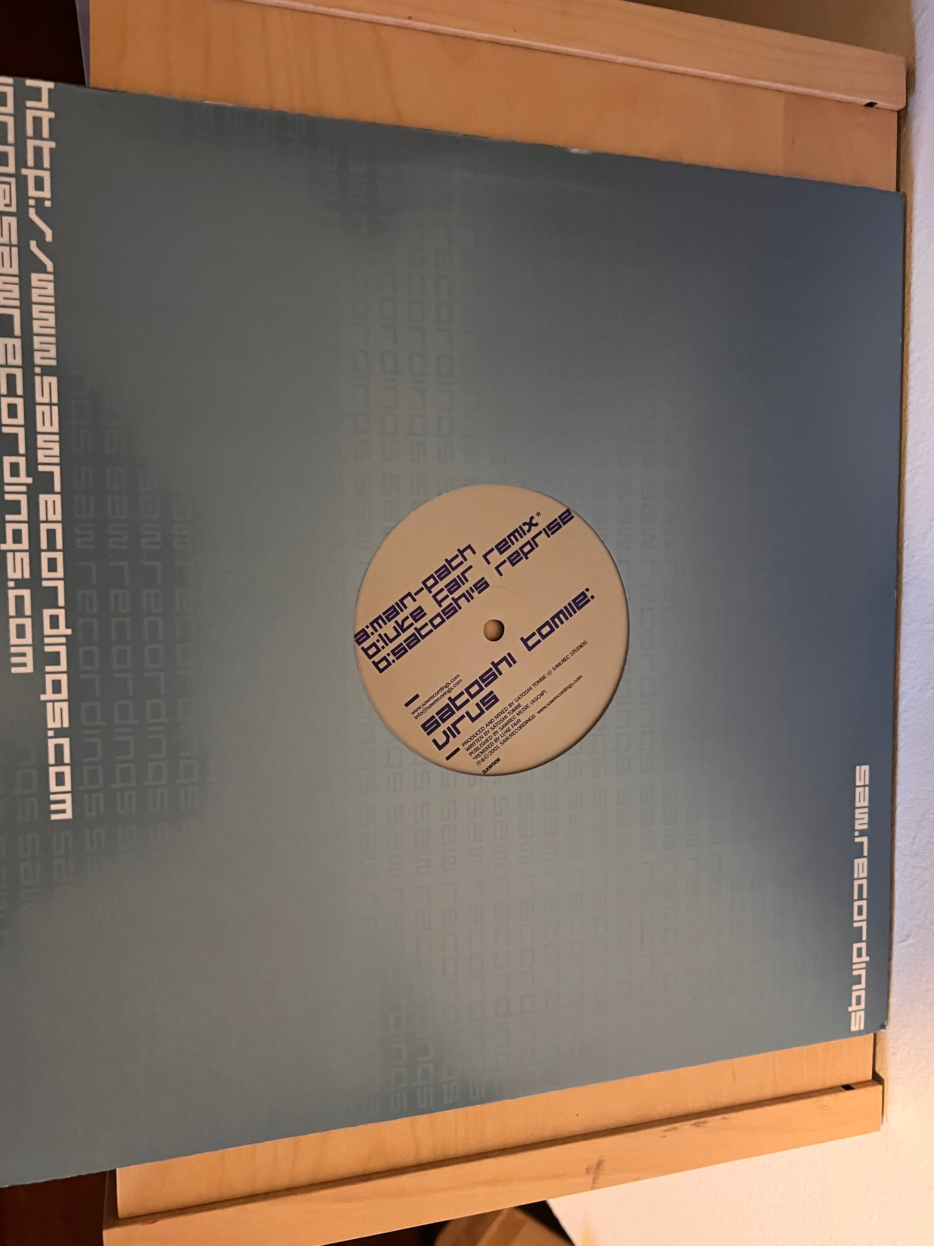 Satoshi Tomiie - Virus Remixes RARE Vinyl LP