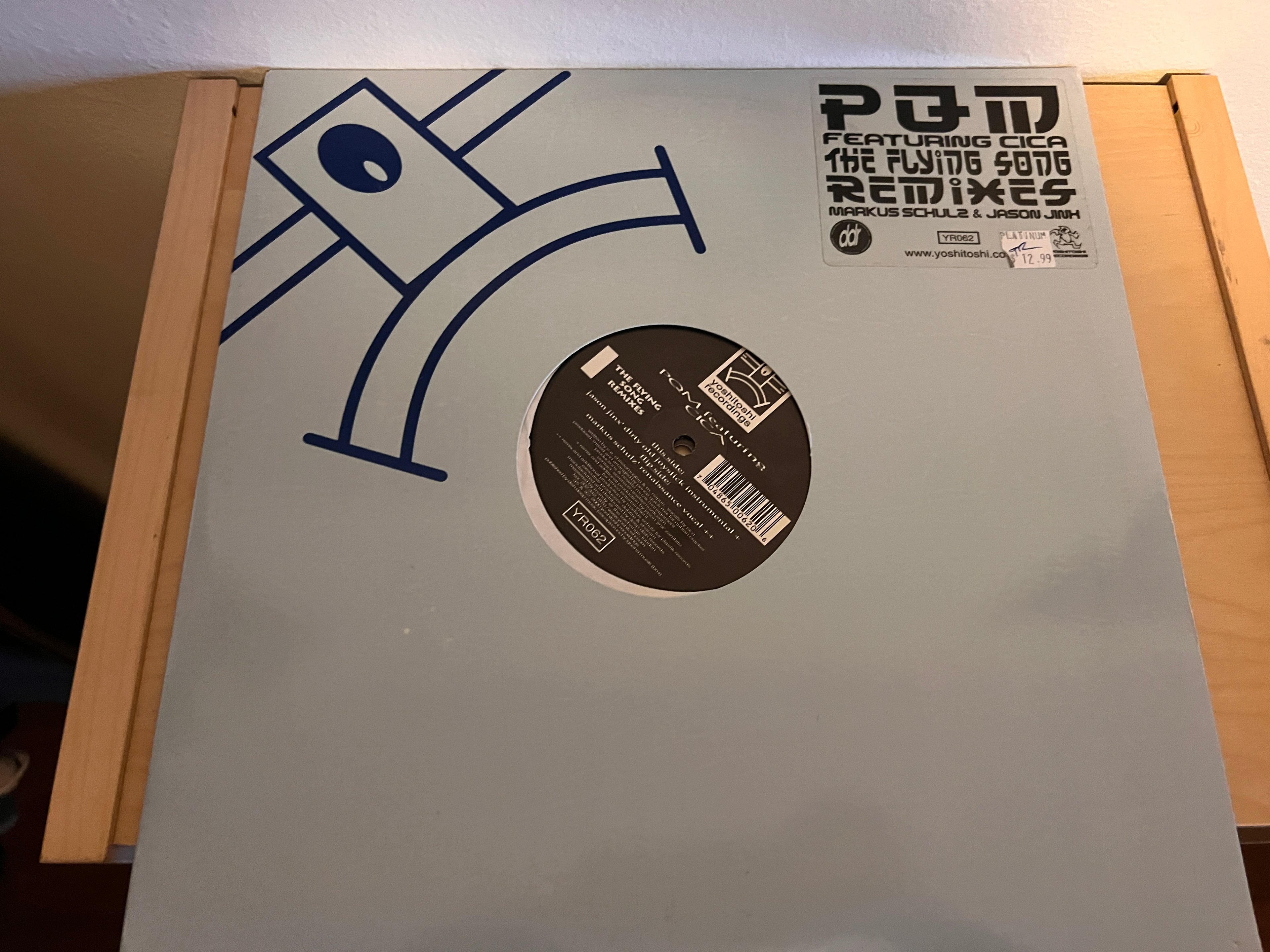 PQM featuring CICA vinyl flying song  yr062 remixes