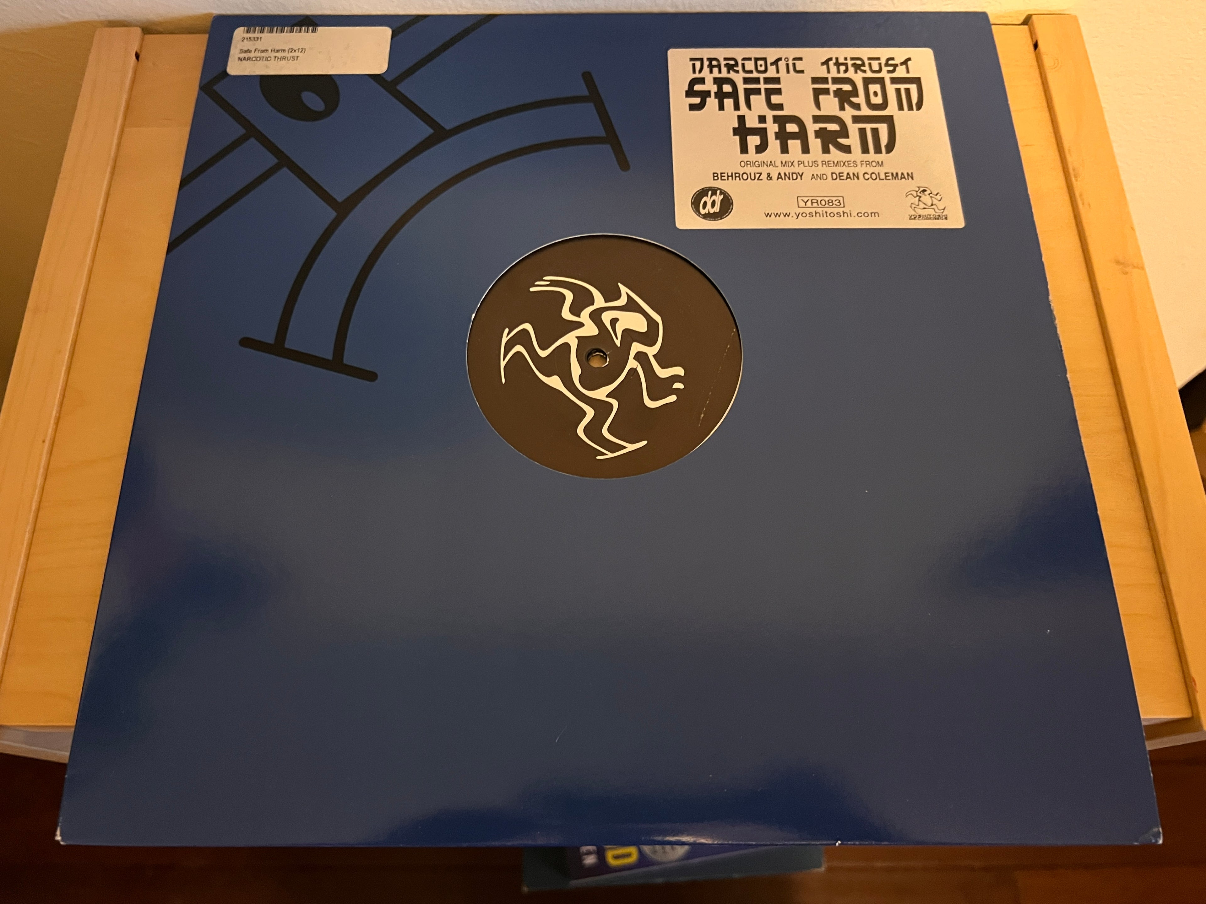 Narcotic Thrust Safe From Harm Vinyl Rare remixes