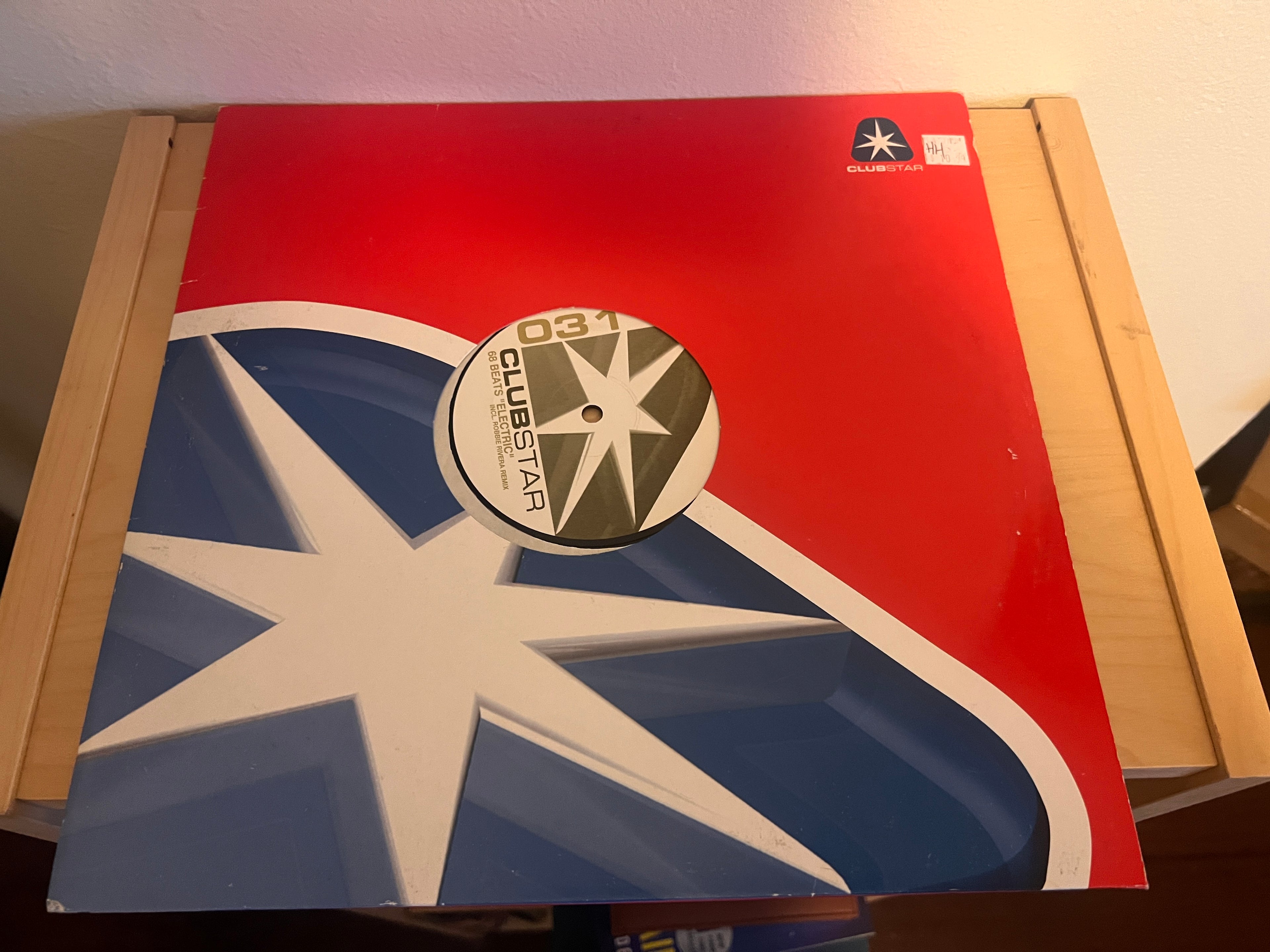 68 Beats - Electric - German Promo 12" Vinyl - 2003 - Clubstar