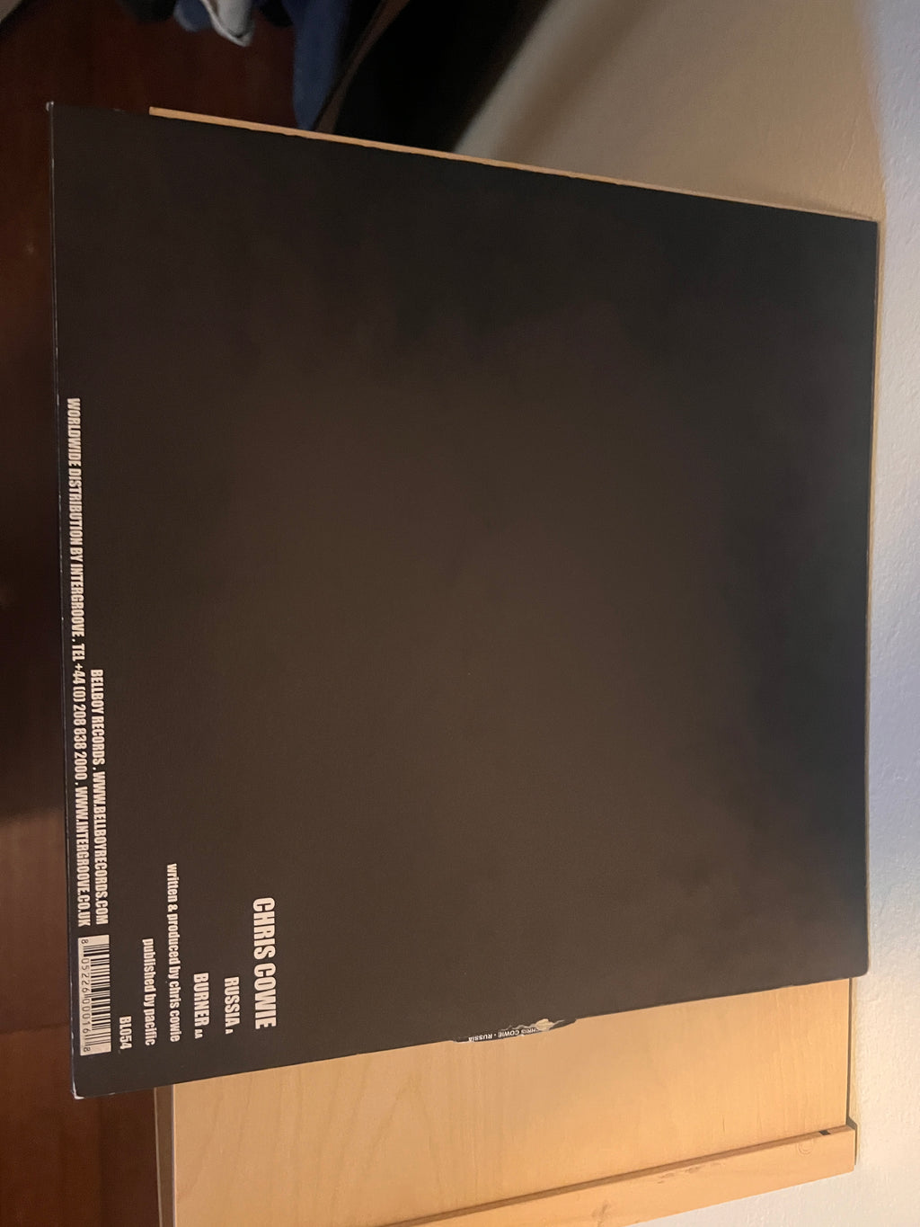 Chris Cowie - Russia / Burner - Vinyl LP
