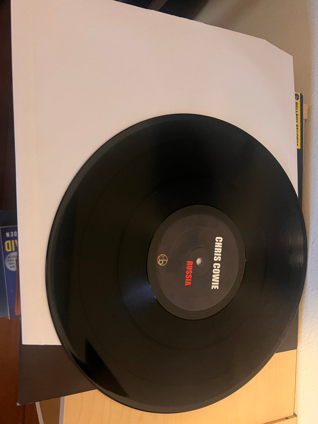 Chris Cowie - Russia / Burner - Vinyl LP