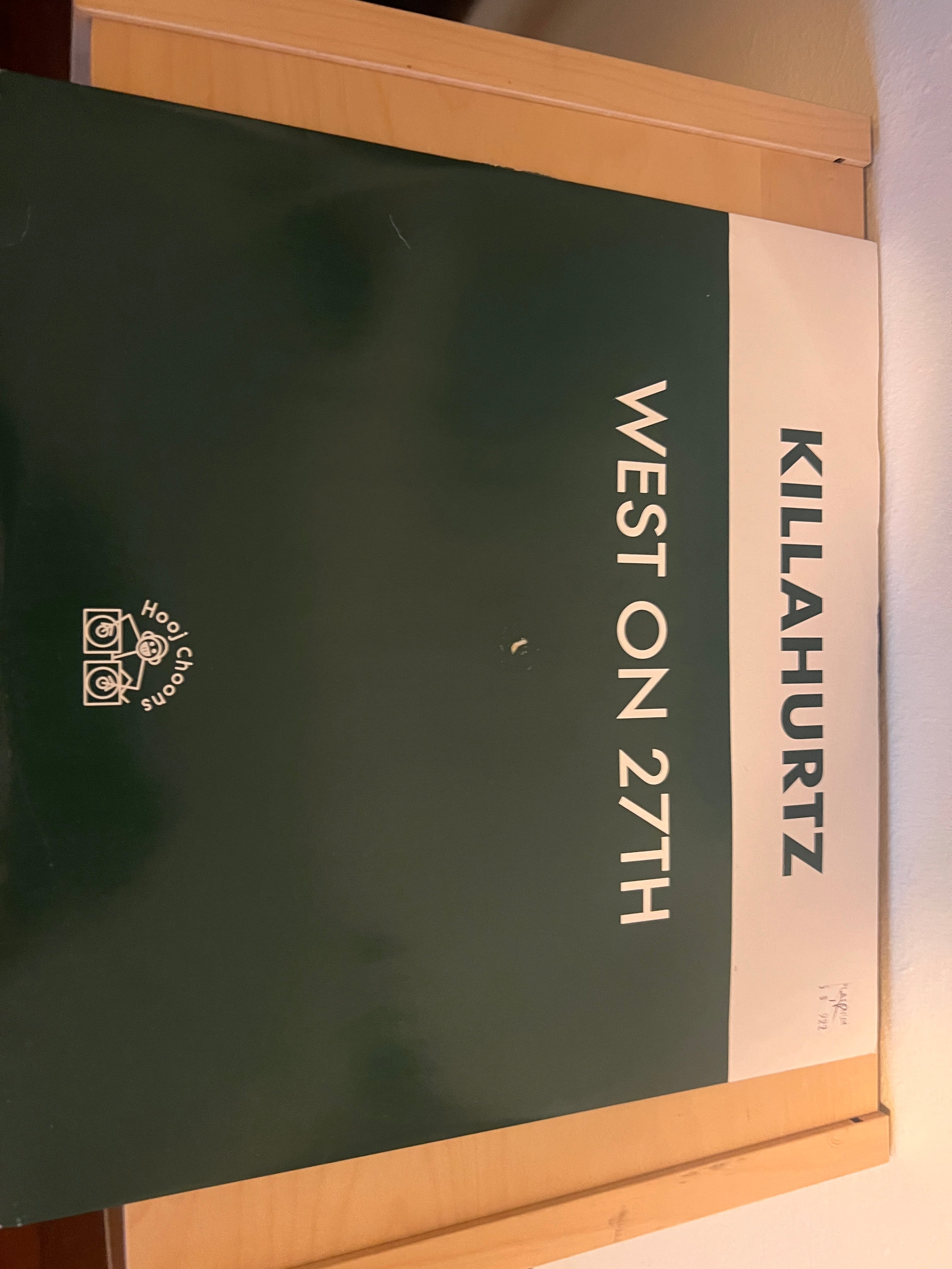 Killahurtz - West On 27th (Original 'Subway' Mix / A Tribe Called KHz Mix) Vinyl