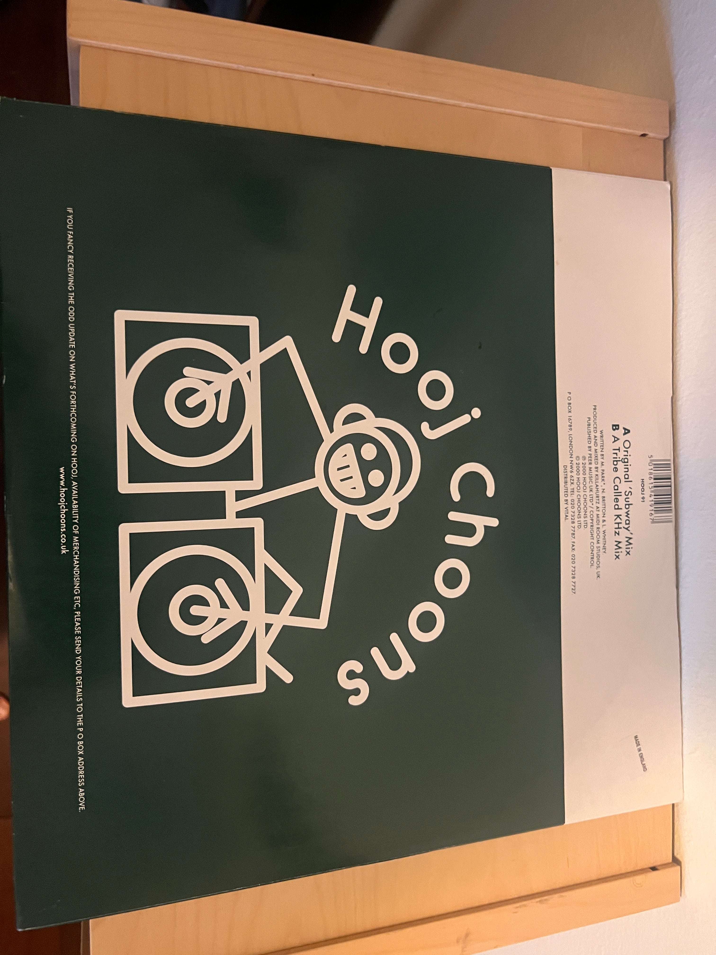 Killahurtz - West On 27th (Original 'Subway' Mix / A Tribe Called KHz Mix) Vinyl