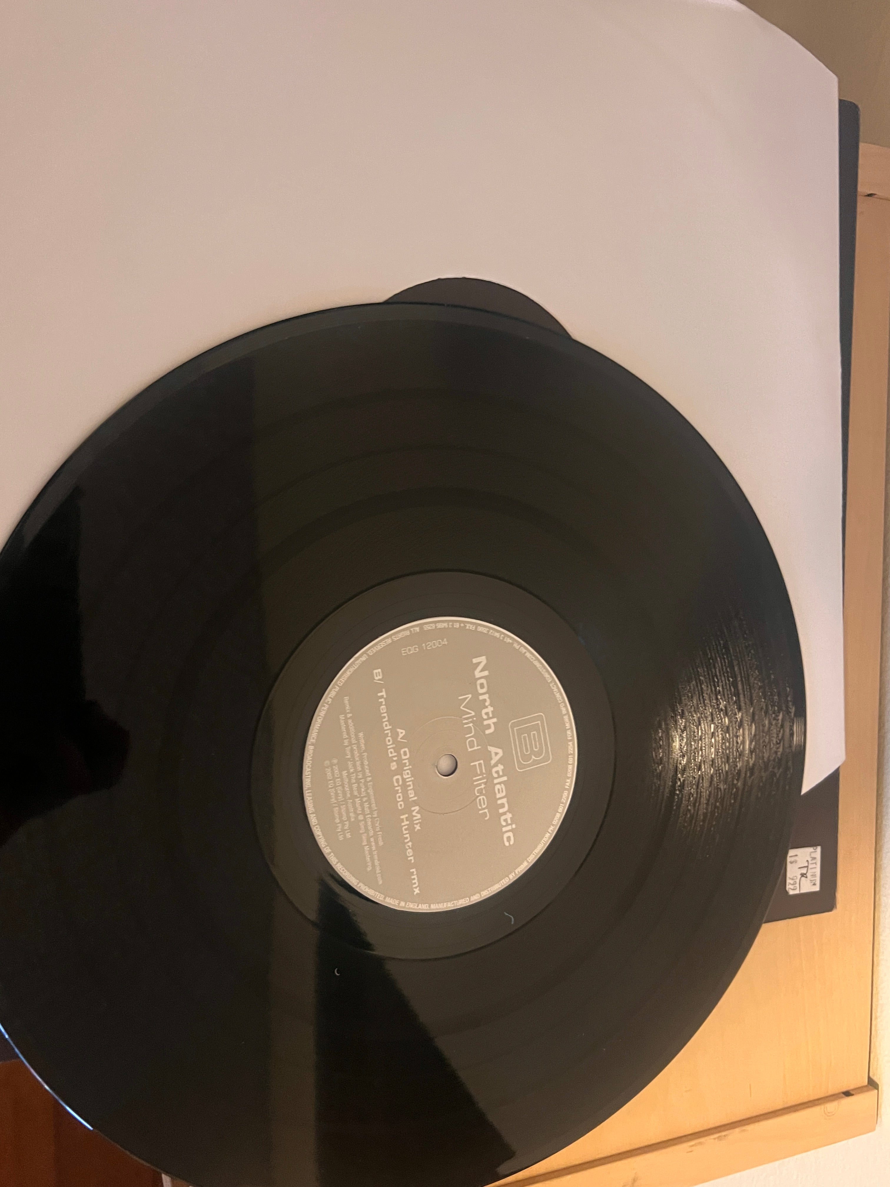 North Atlantic ‎– Mind Filter with Trendroid's croc remix vinyl