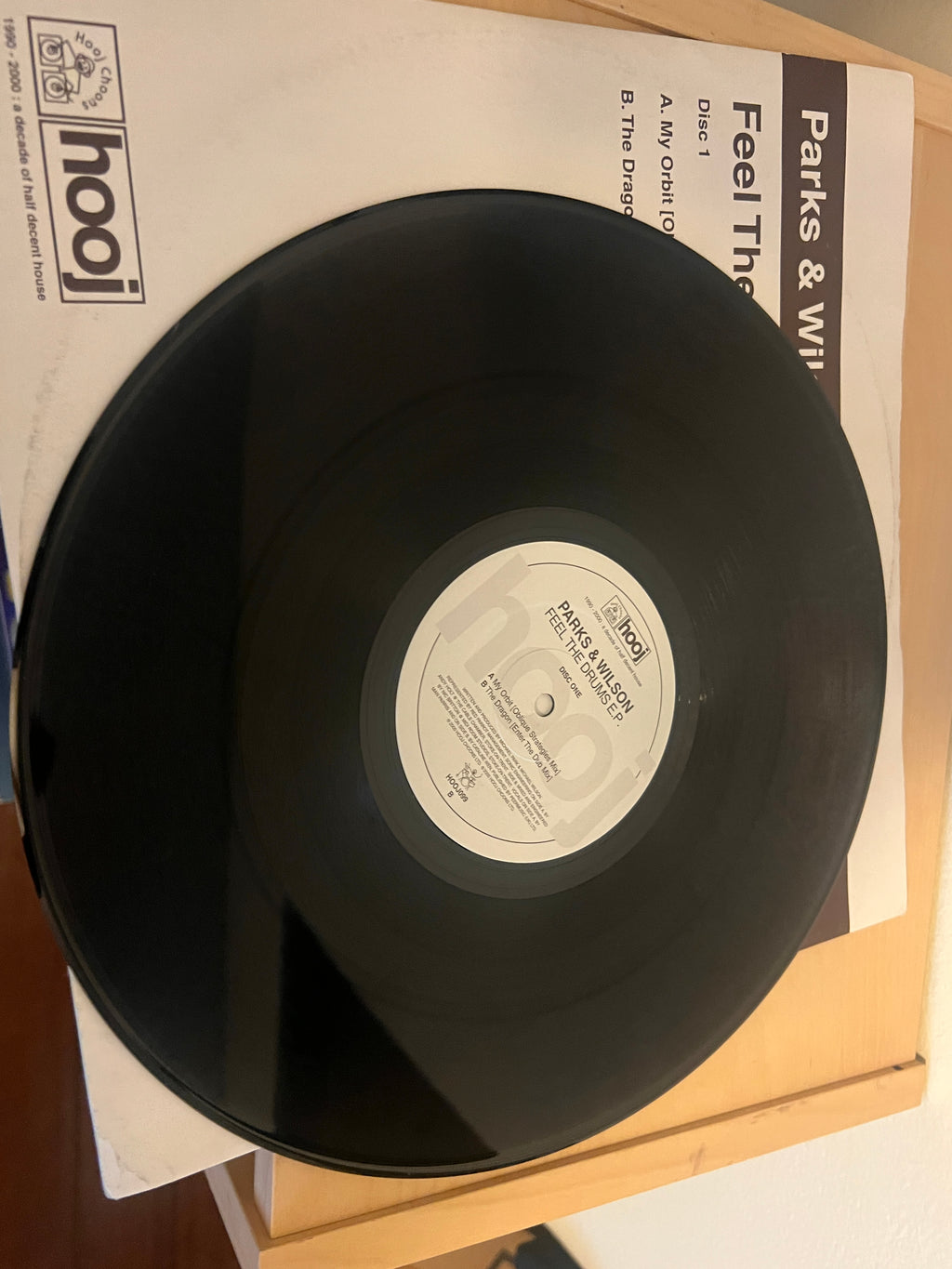 Parks & Wilson - Feel The Drums - My Orbit (Oblique Strategies Mix) / The Dragon Vinyl