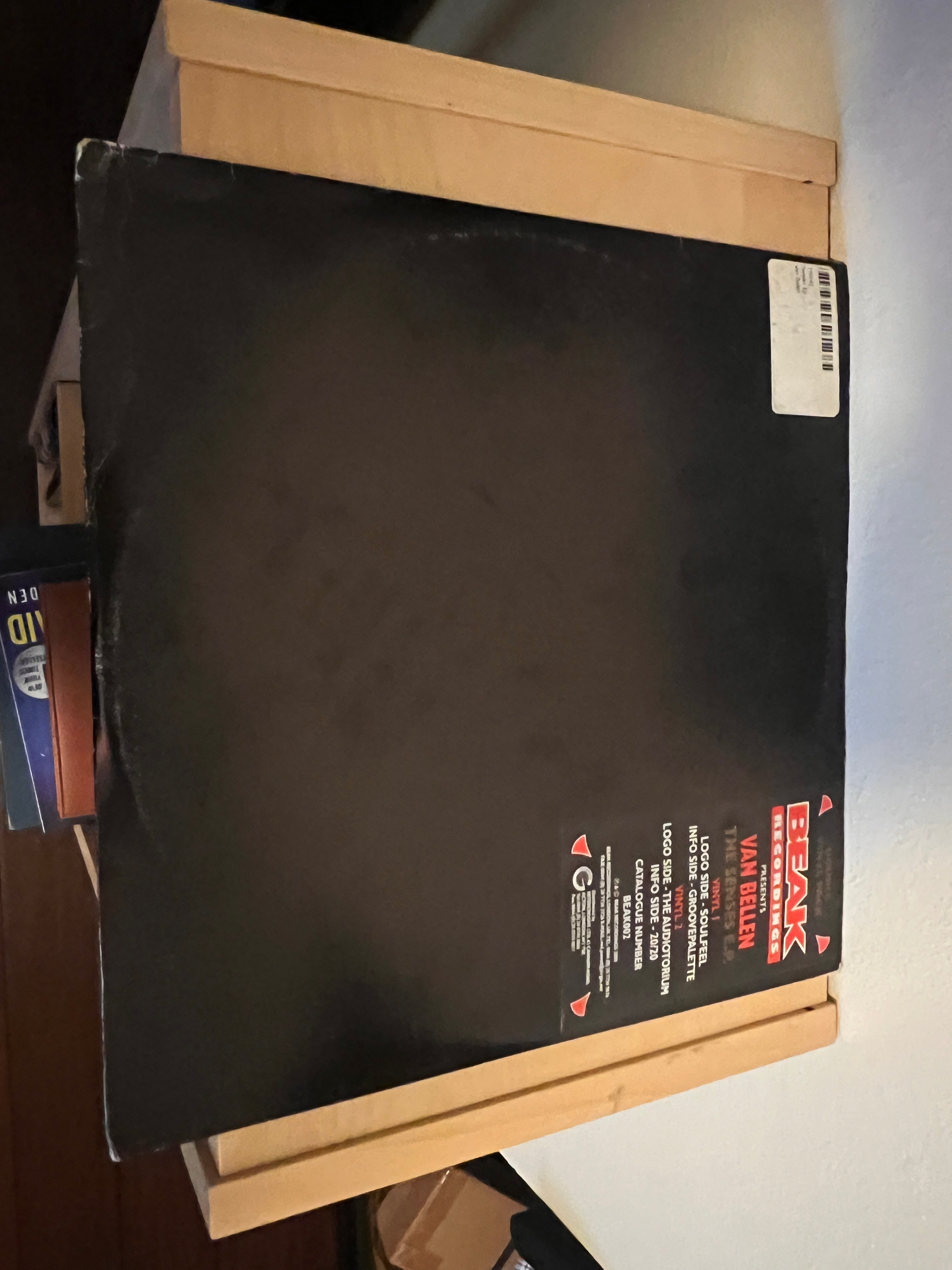 Van Bellen - The Senses EP 12" Vinyl Rare
