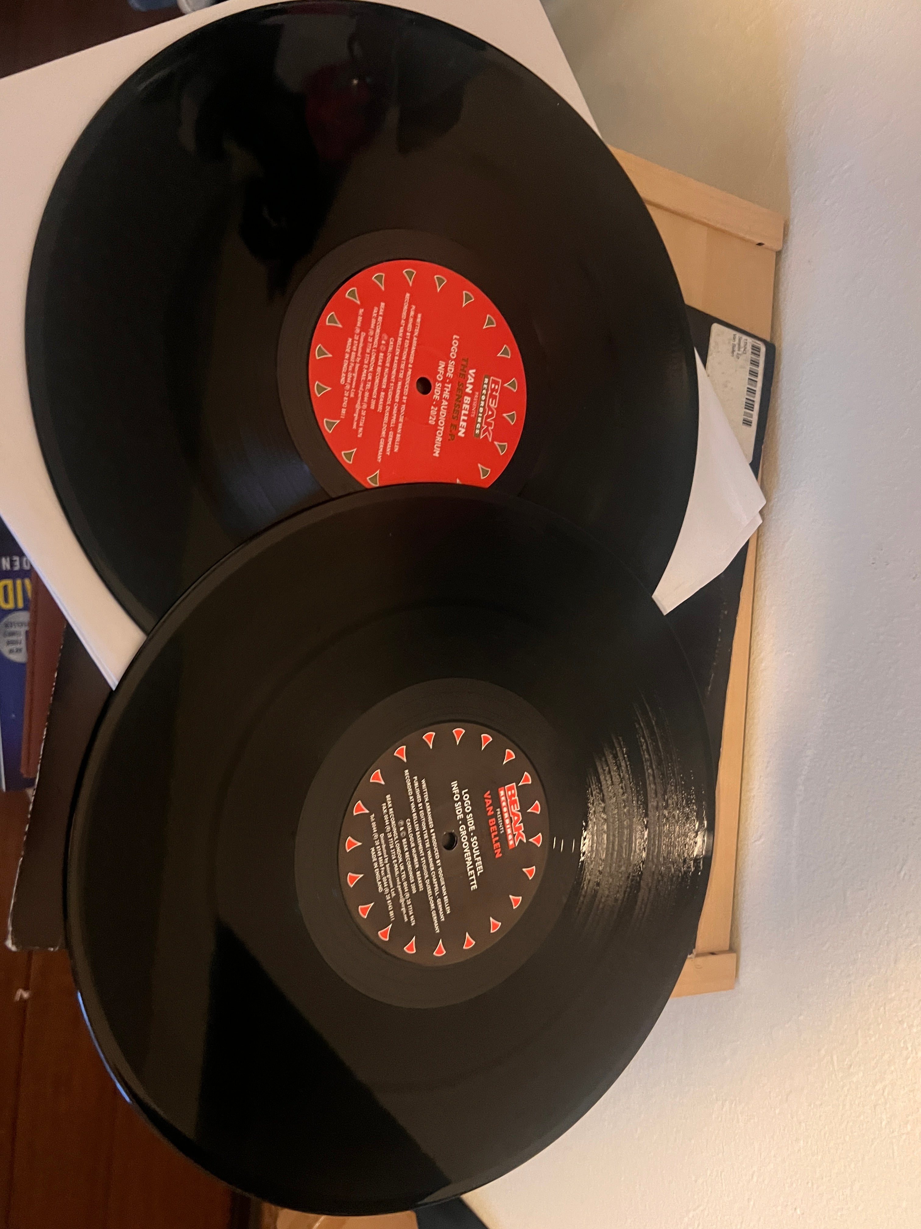 Van Bellen - The Senses EP 12" Vinyl Rare