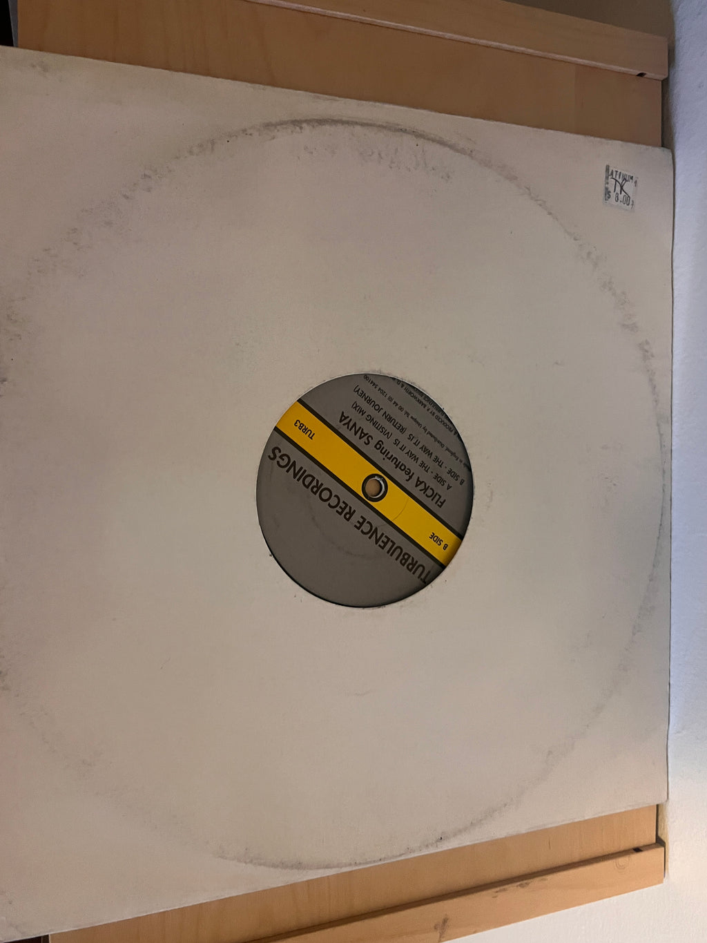 Flicka Feat Sanya - The Way It Is - 12" Vinyl - 2000 - Turbulence