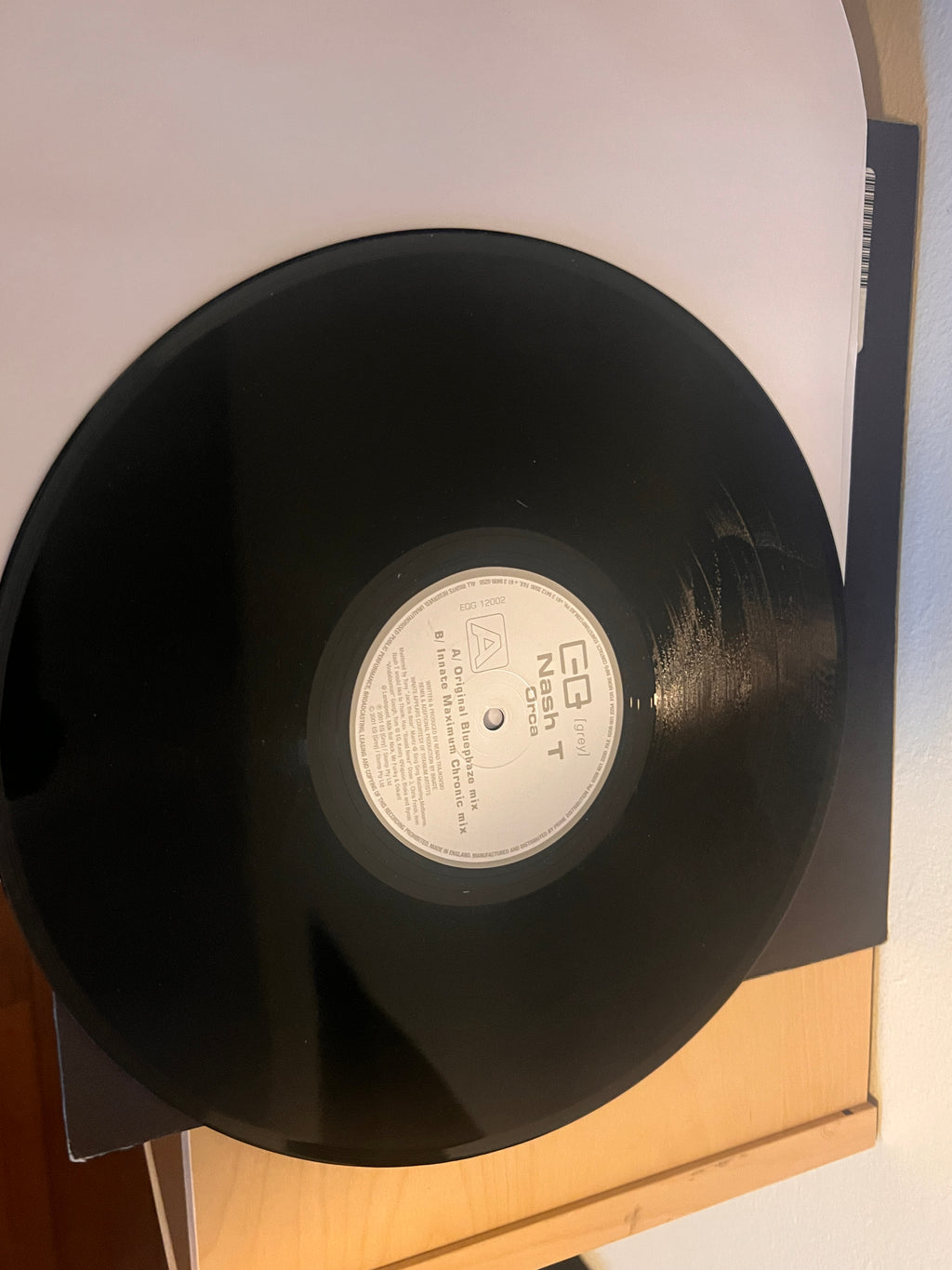 Nash T, Orca, (12") Inmate remix vinyl rare