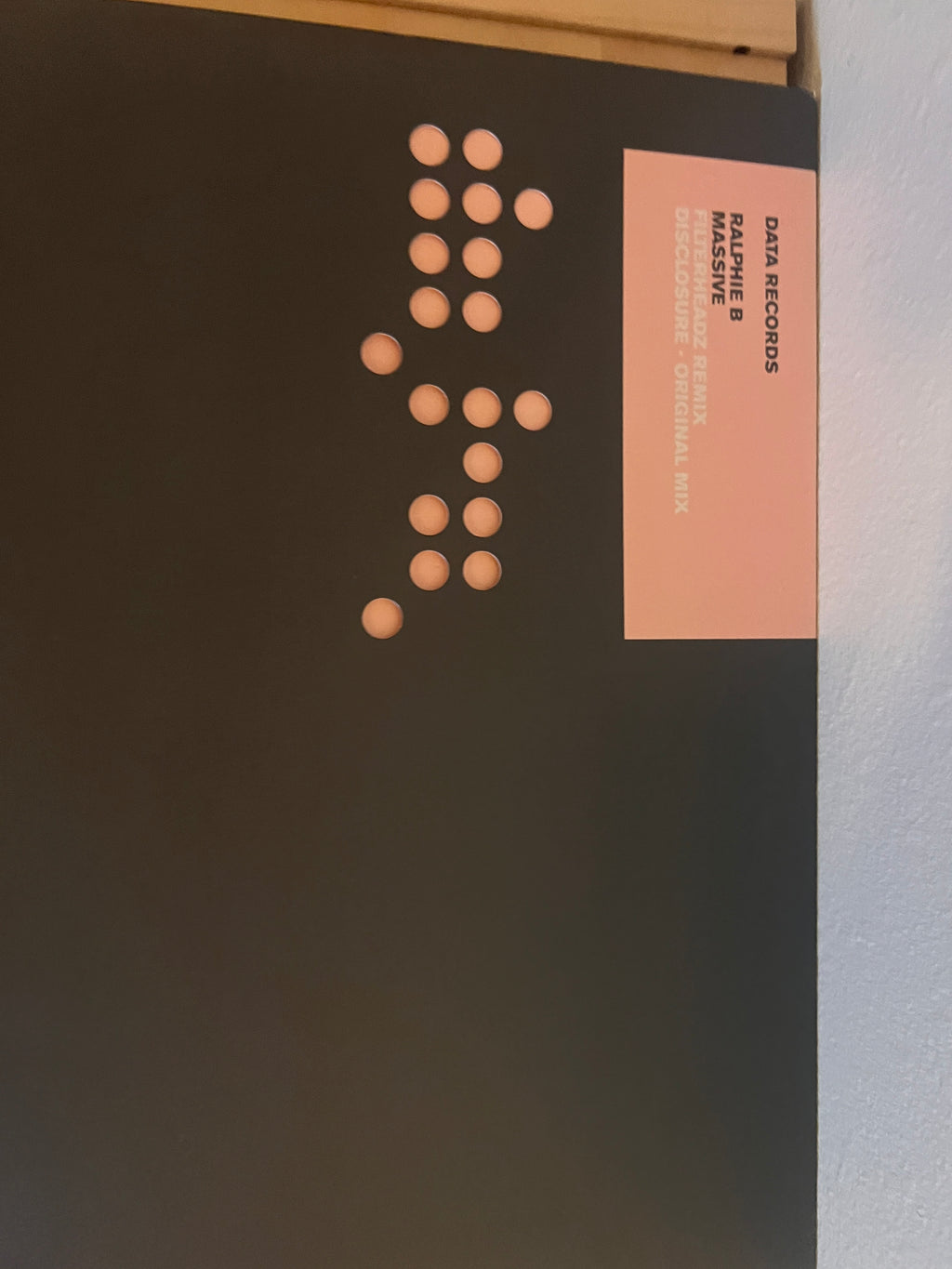 Ralphie B ‎– Massive Data records rare Vinyl
