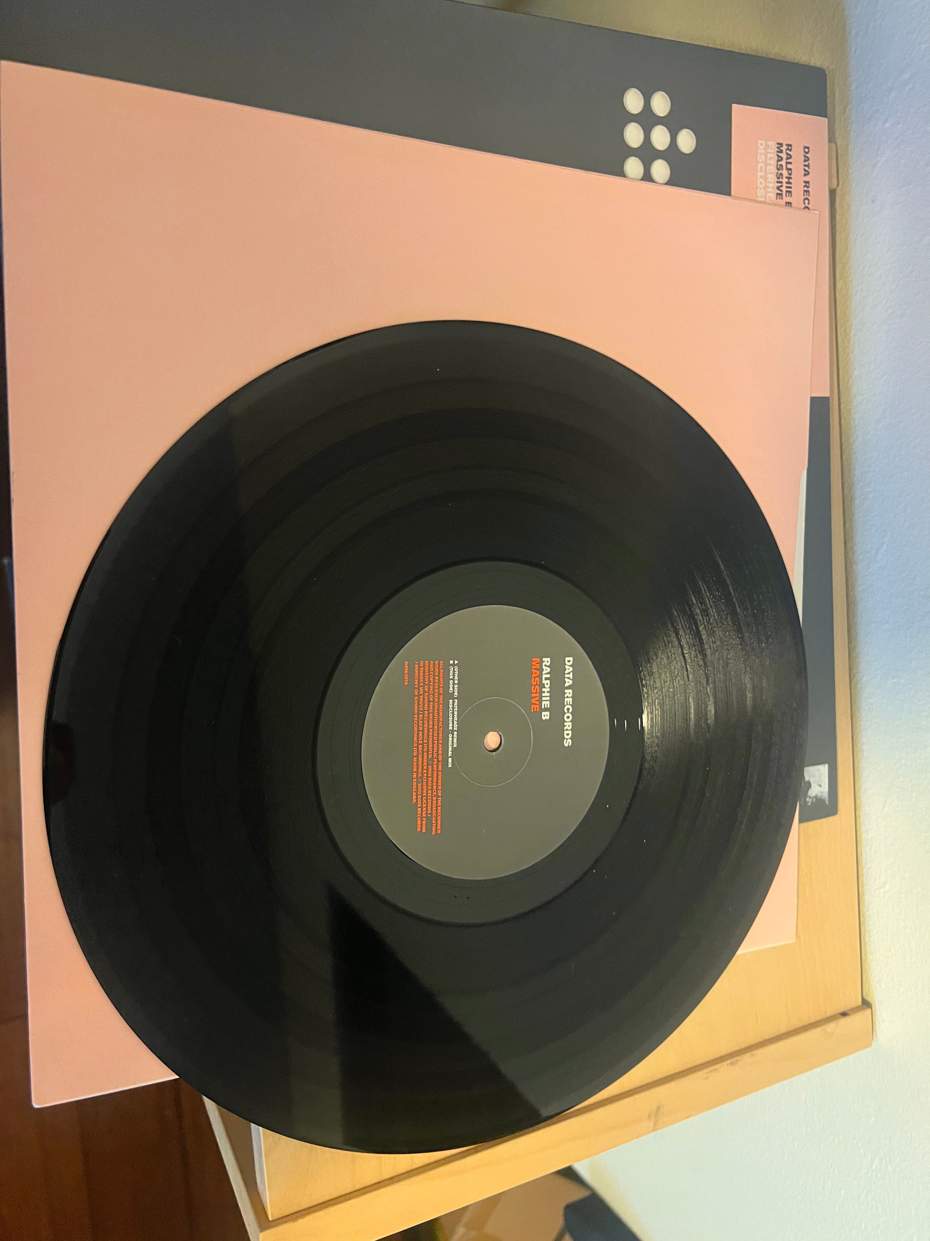 Ralphie B ‎– Massive Data records rare Vinyl