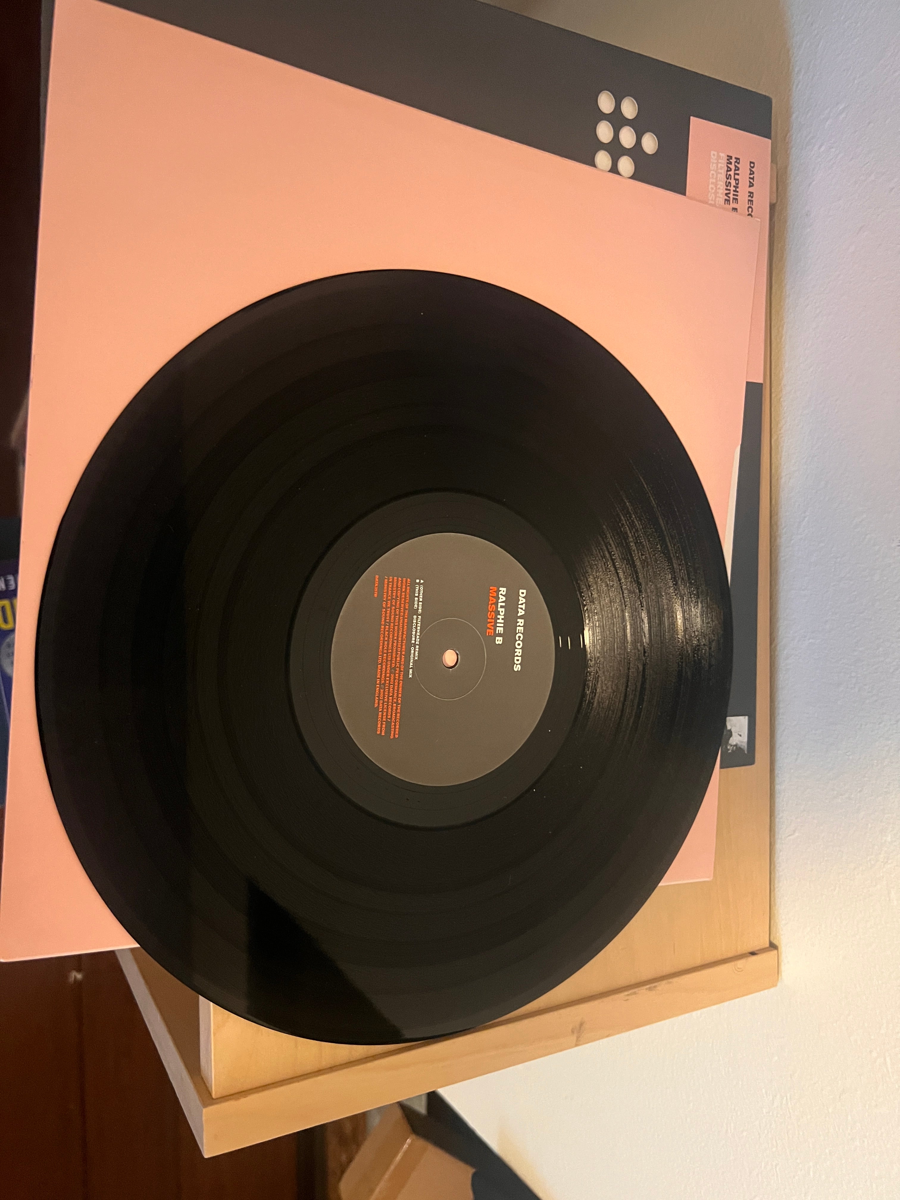 Ralphie B ‎– Massive Data records rare Vinyl