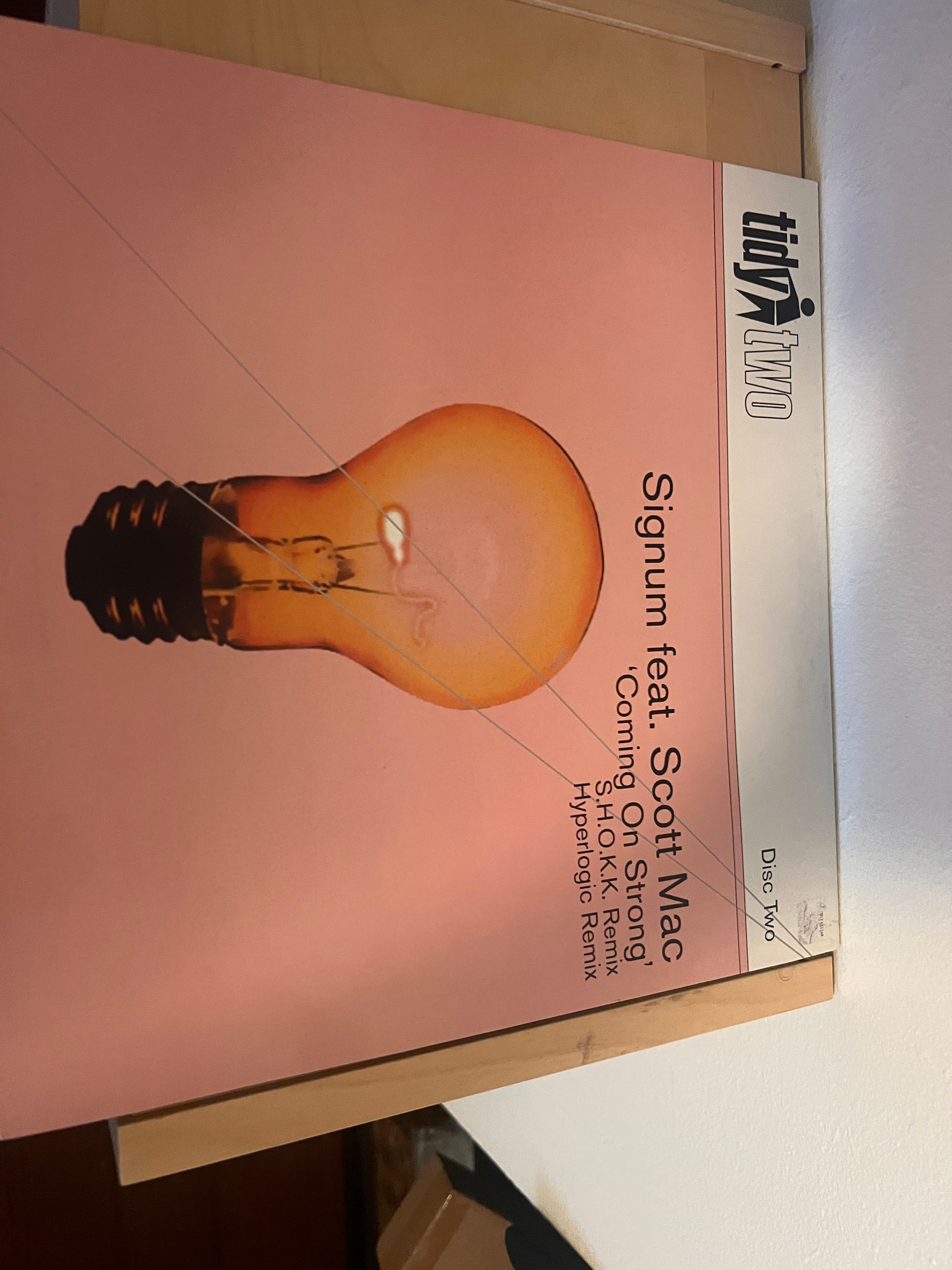 Signum Feat Scott Mac - Coming On Strong - Tidy Two 12" Disc Two 2002