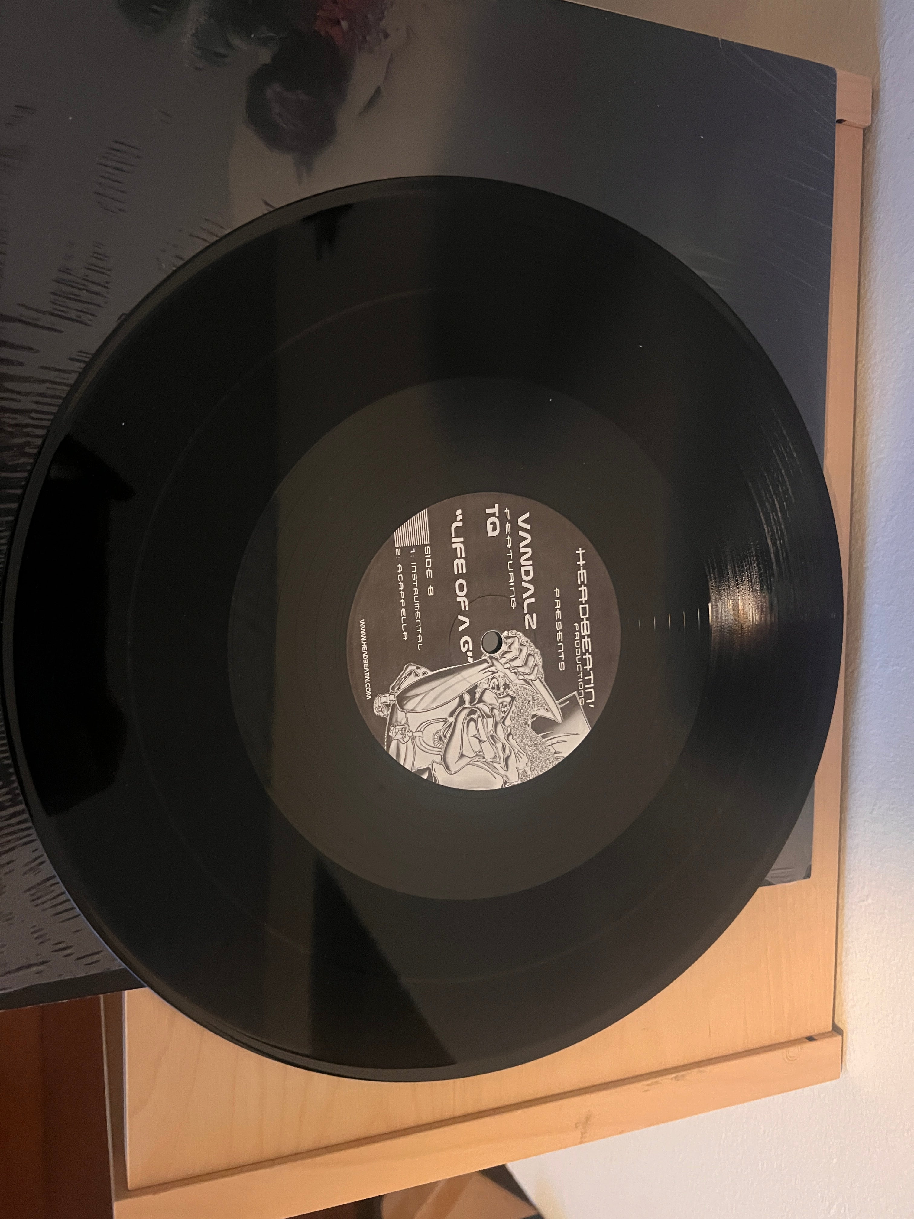 VANDALZ + TQ - LIFE OF A G (12") 2001 rare vinyl!