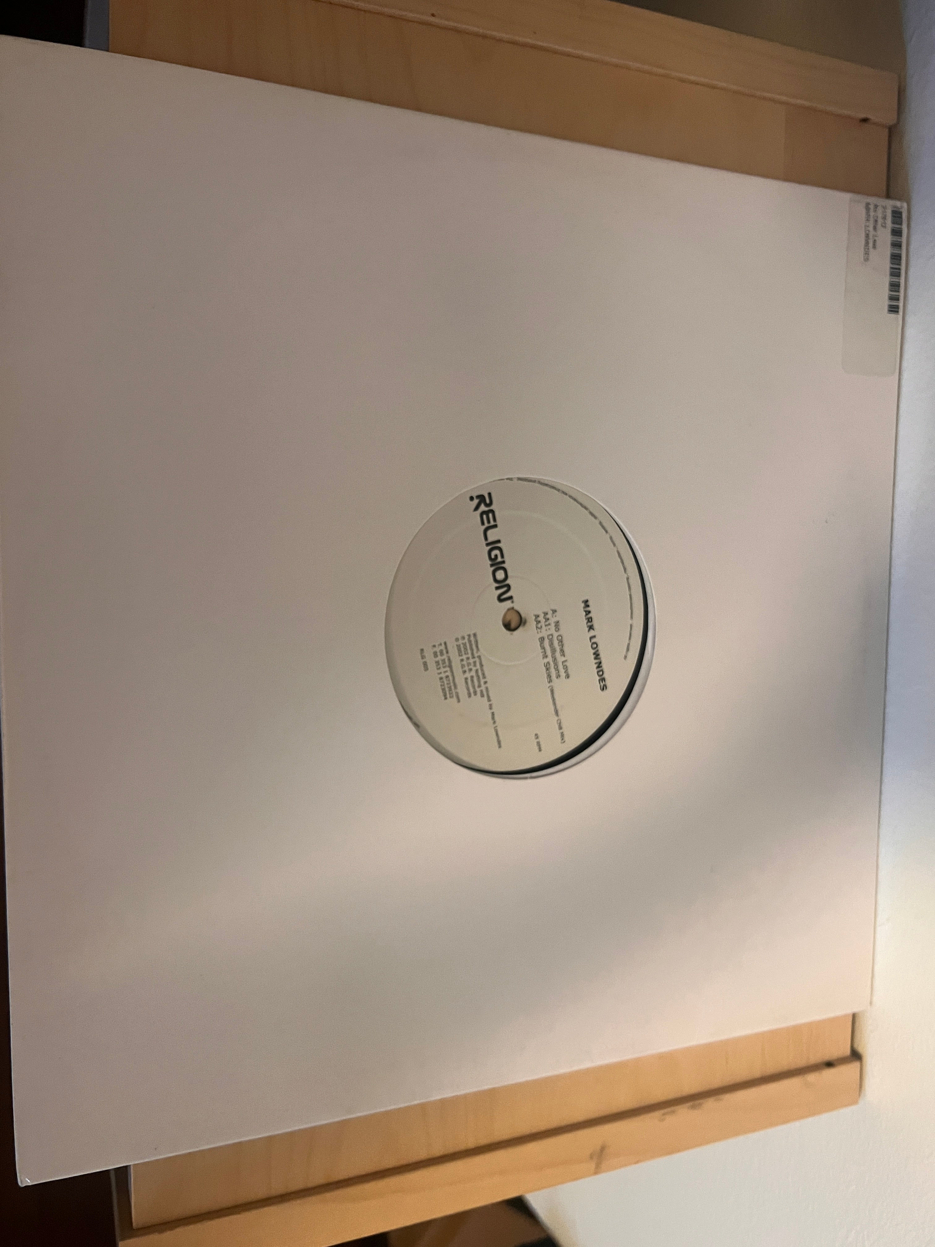 Mark Lowndes - No Other Love - Vinyl Record 12