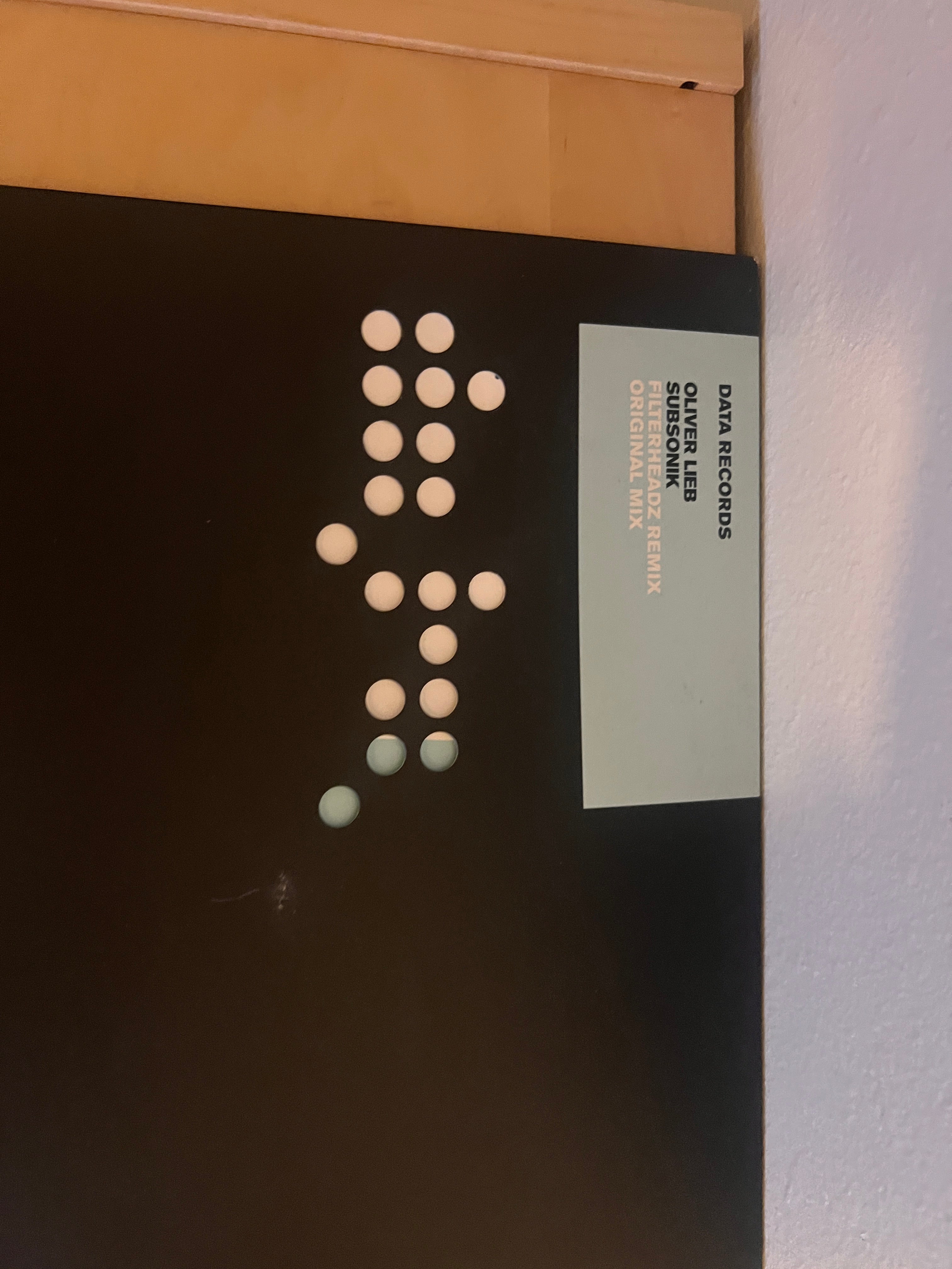 Oliver Lieb - Subsonik - Vinyl Record 12