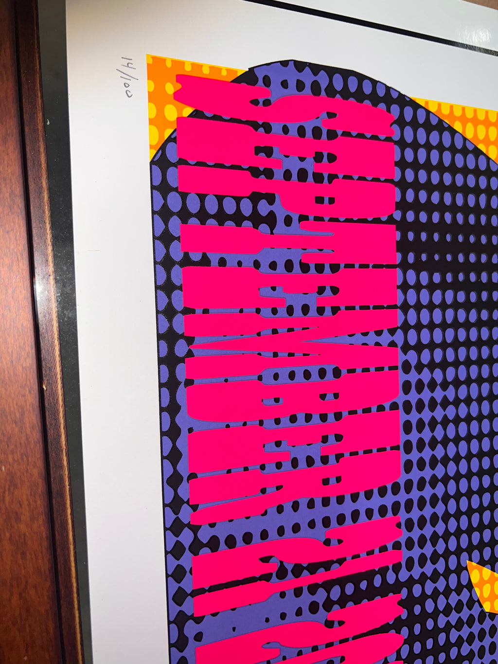 Pearl Jam 2011 September 21 Calgary Canada Kozik Signed AP Poster